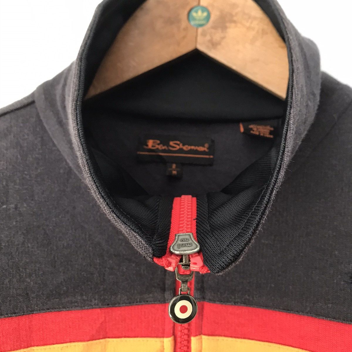 Ben Sherman × Vintage Vintage Ben Sherman Retro Track Tracktop Jacket Oasis noel Size US M / EU 48-50 / 2 - 6 Thumbnail