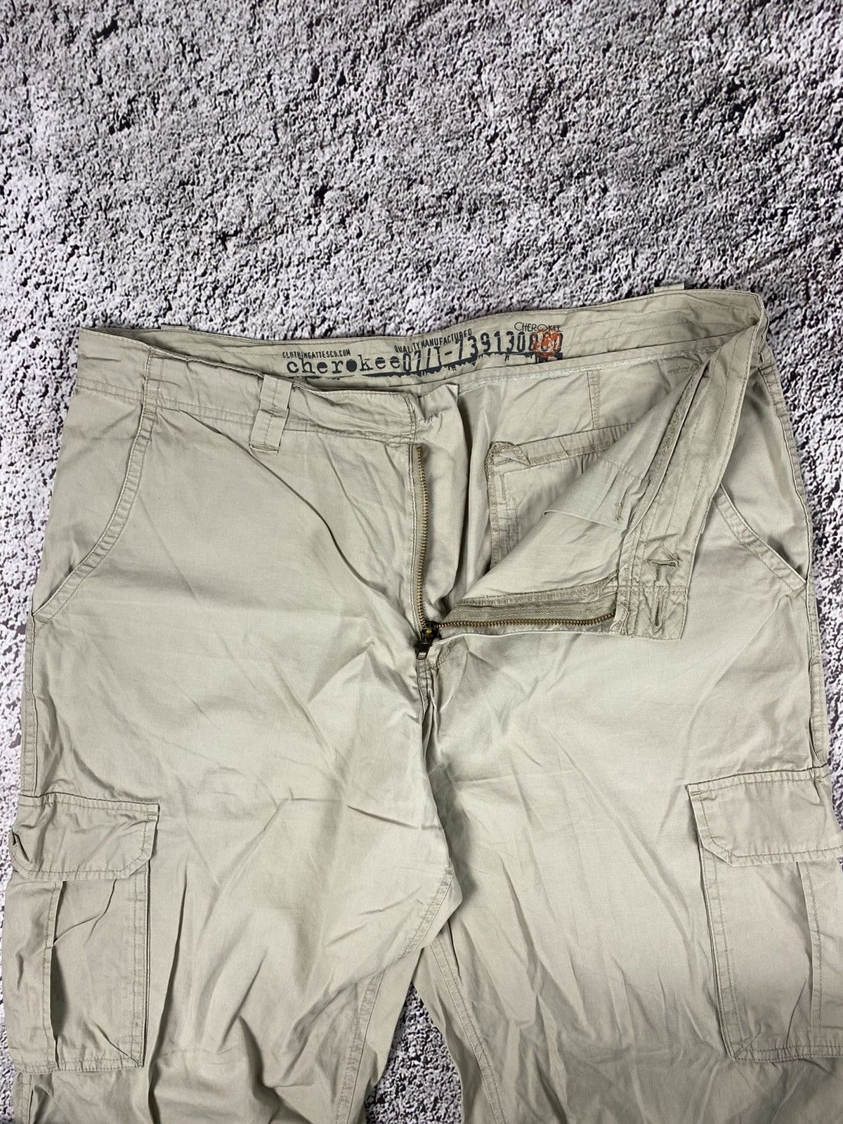 Vintage Vintage Y2K wide cargo outdoor style pants 00s streetwear Size US 36 / EU 52 - 2 Thumbnail