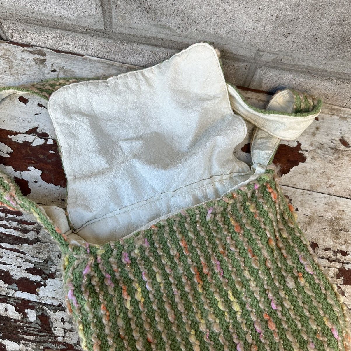 Cyderhouse Vintage Women’s Shoulders Bag Grunge Avantgarde Y2K Knit Size ONE SIZE - 7 Thumbnail