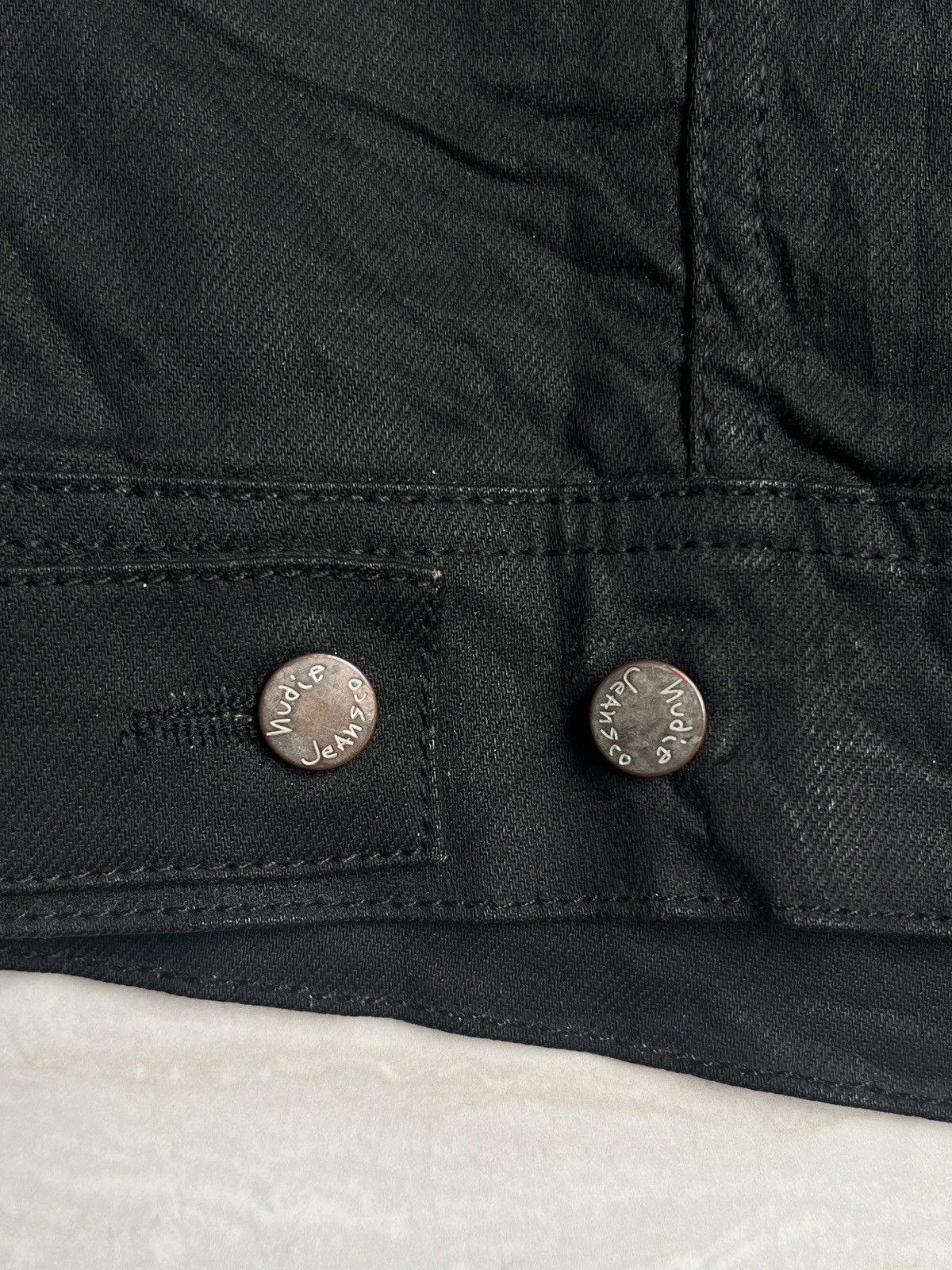 Nudie Jeans NUDIE JEANS CO Black Denim Jacket Size US XS / EU 42 / 0 - 20 Thumbnail