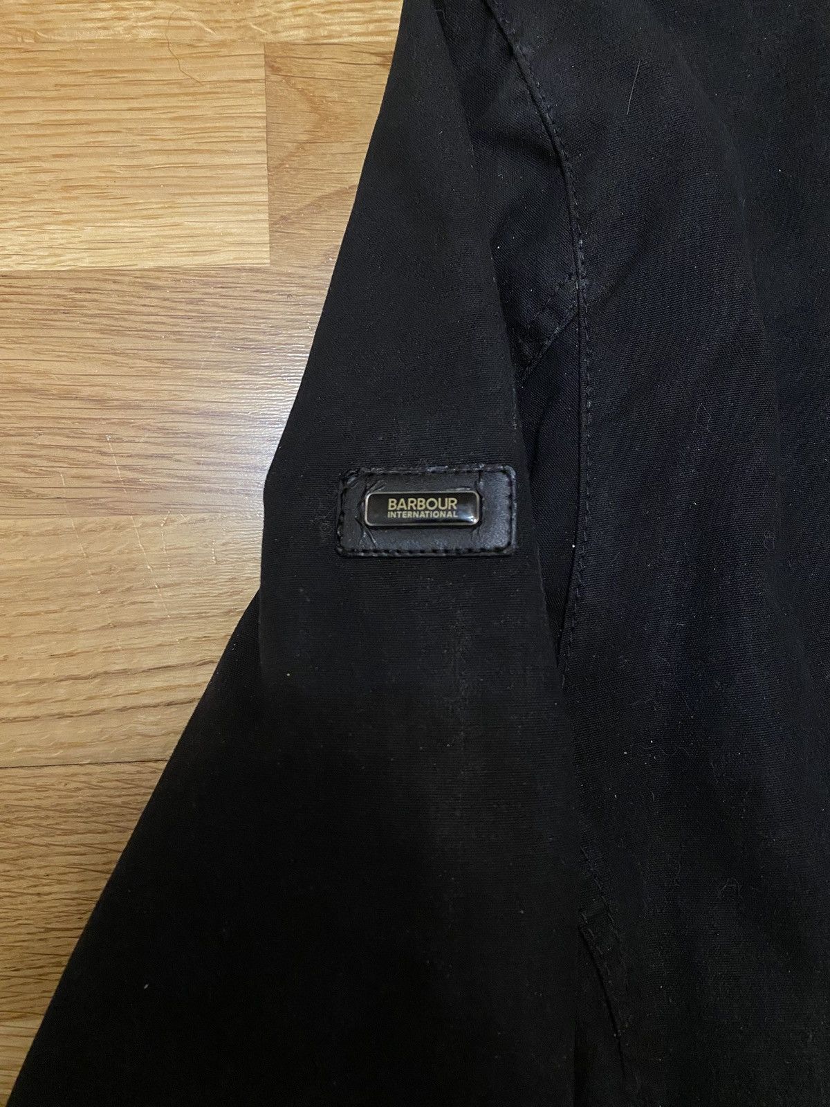Barbour Barbour International Strathdee A7 Wax Jacket Belt Black XL Size US XL / EU 56 / 4 - 7 Thumbnail