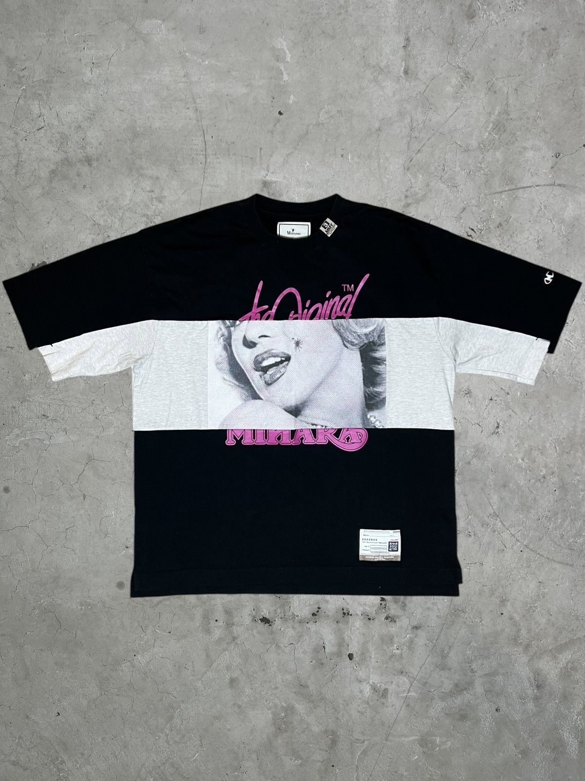 Maison MIHARA YASUHIRO Maison Miharayasuhiro Layered Logo Tee Size US M / EU 48-50 / 2 - 1 Thumbnail