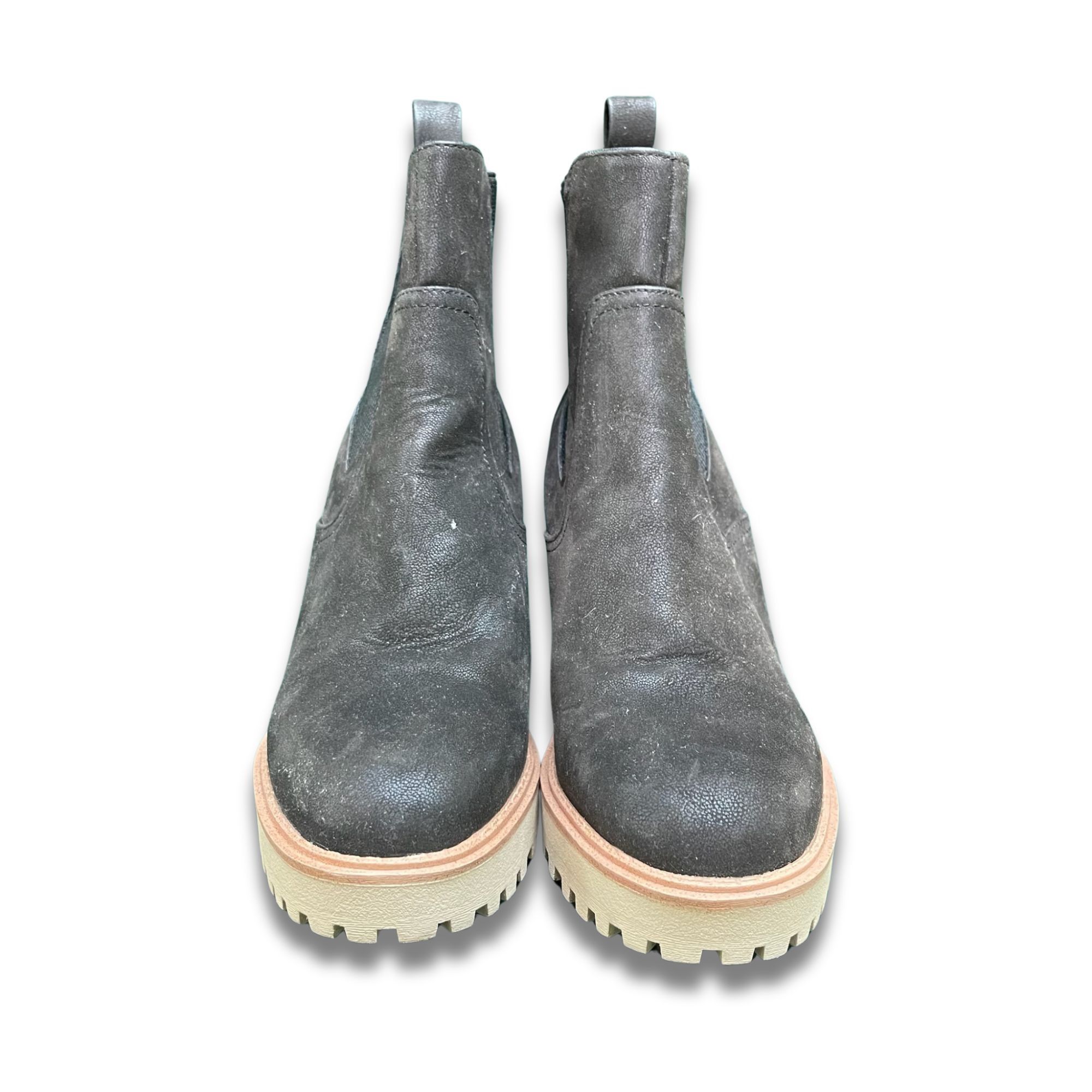 Other Mia Chelsea Boot Black Leather Wedge Heel Size 7.5 Women’s D Size US 7.5 / IT 37.5 - 2 Thumbnail