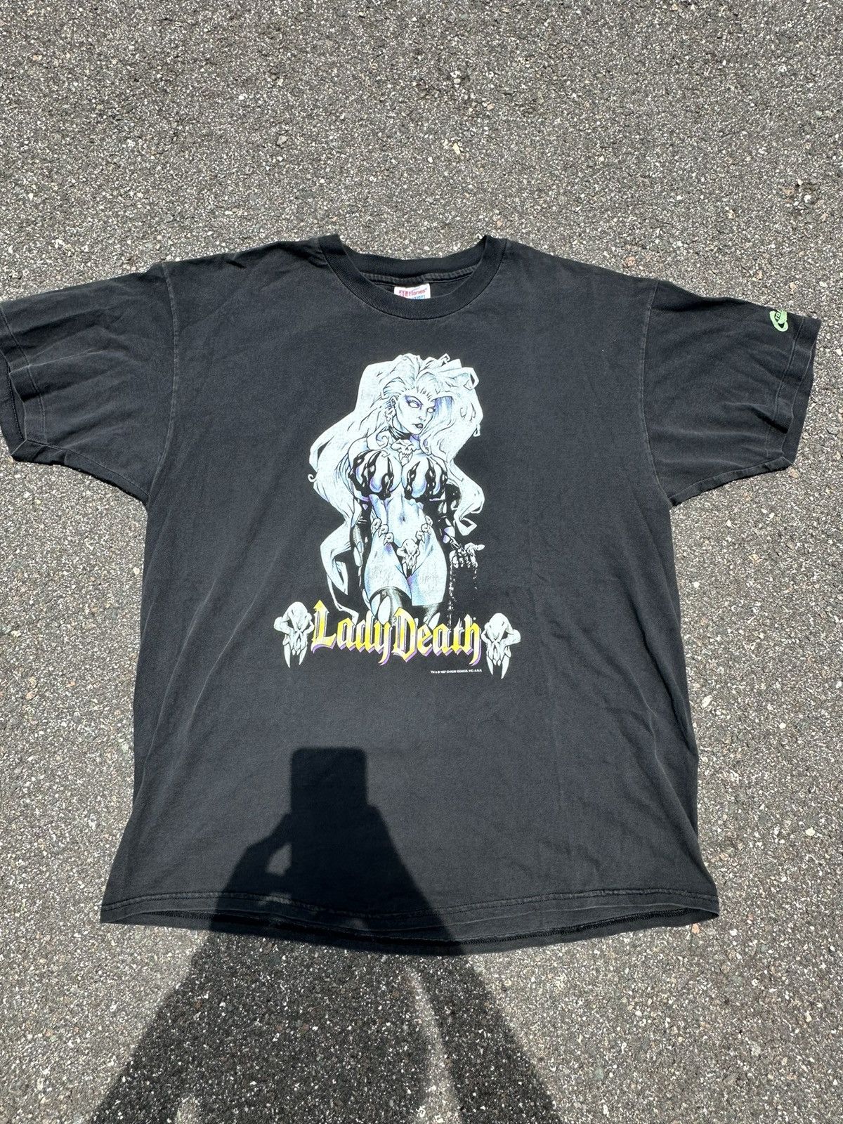 Vintage 1997 Marvel Lady Death Vintage Size US XL / EU 56 / 4 - 1 Thumbnail