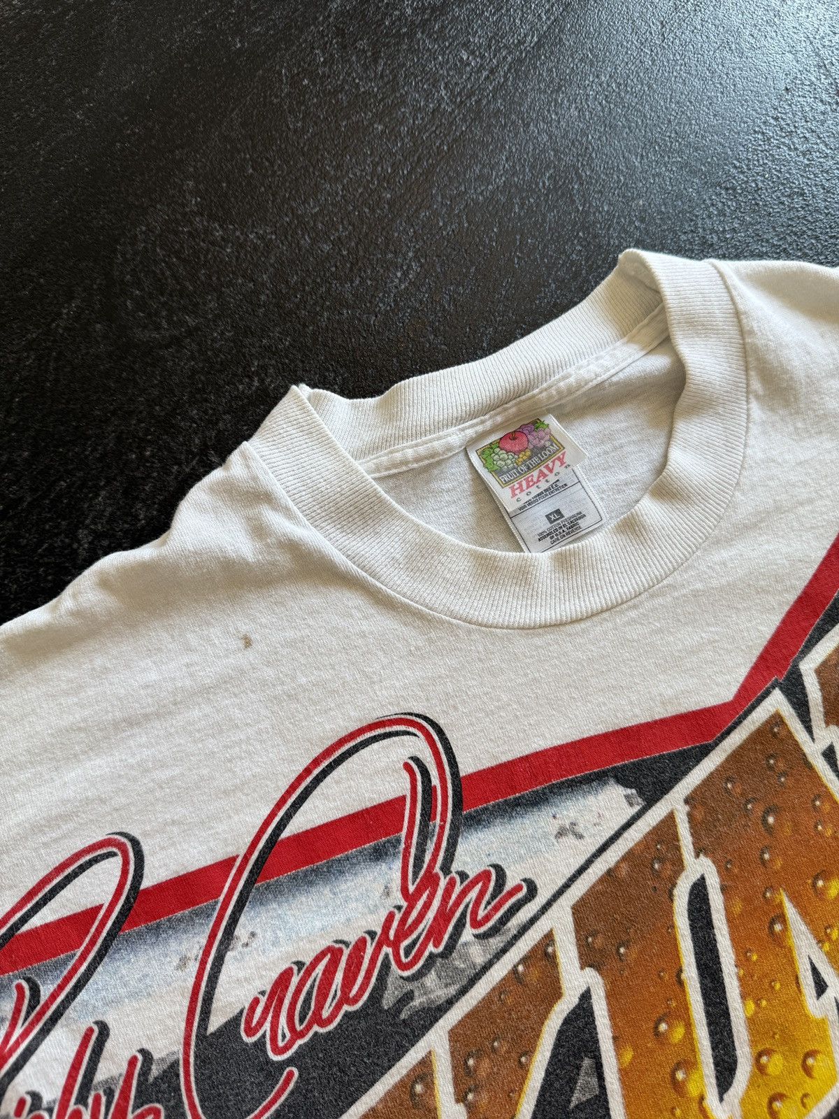 NASCAR Vintage Nascar Ricky Craven Budweiser King Of Beer TShirt XL Size US XL / EU 56 / 4 - 3 Thumbnail