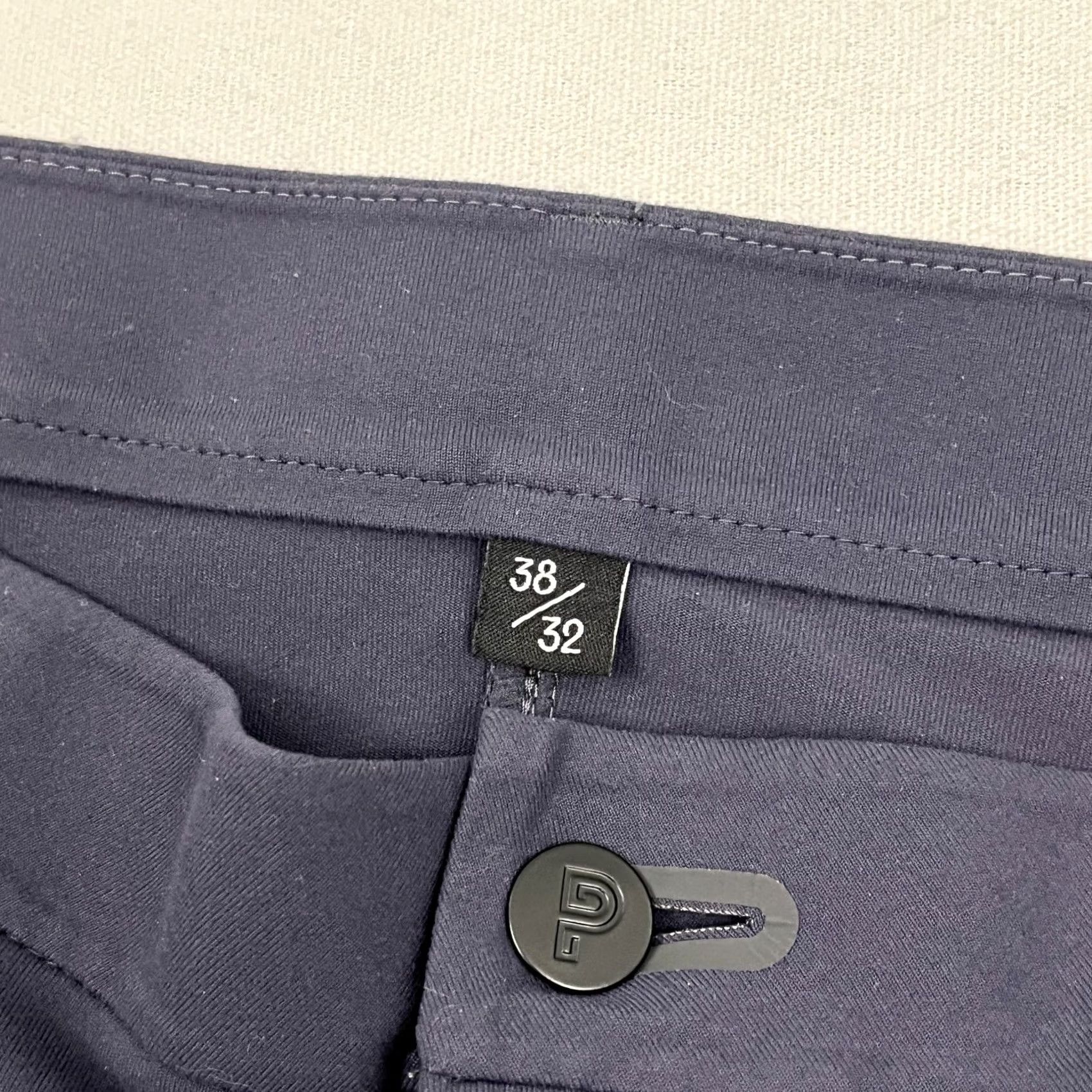 Vintage Public Rec Gamechanger Pants Men 38 x 31 Blue Gray Chino Casual Office Golf 5-Pocket Regular Straight Front breathable stretch Size US 38 / EU 54 - 2 Thumbnail
