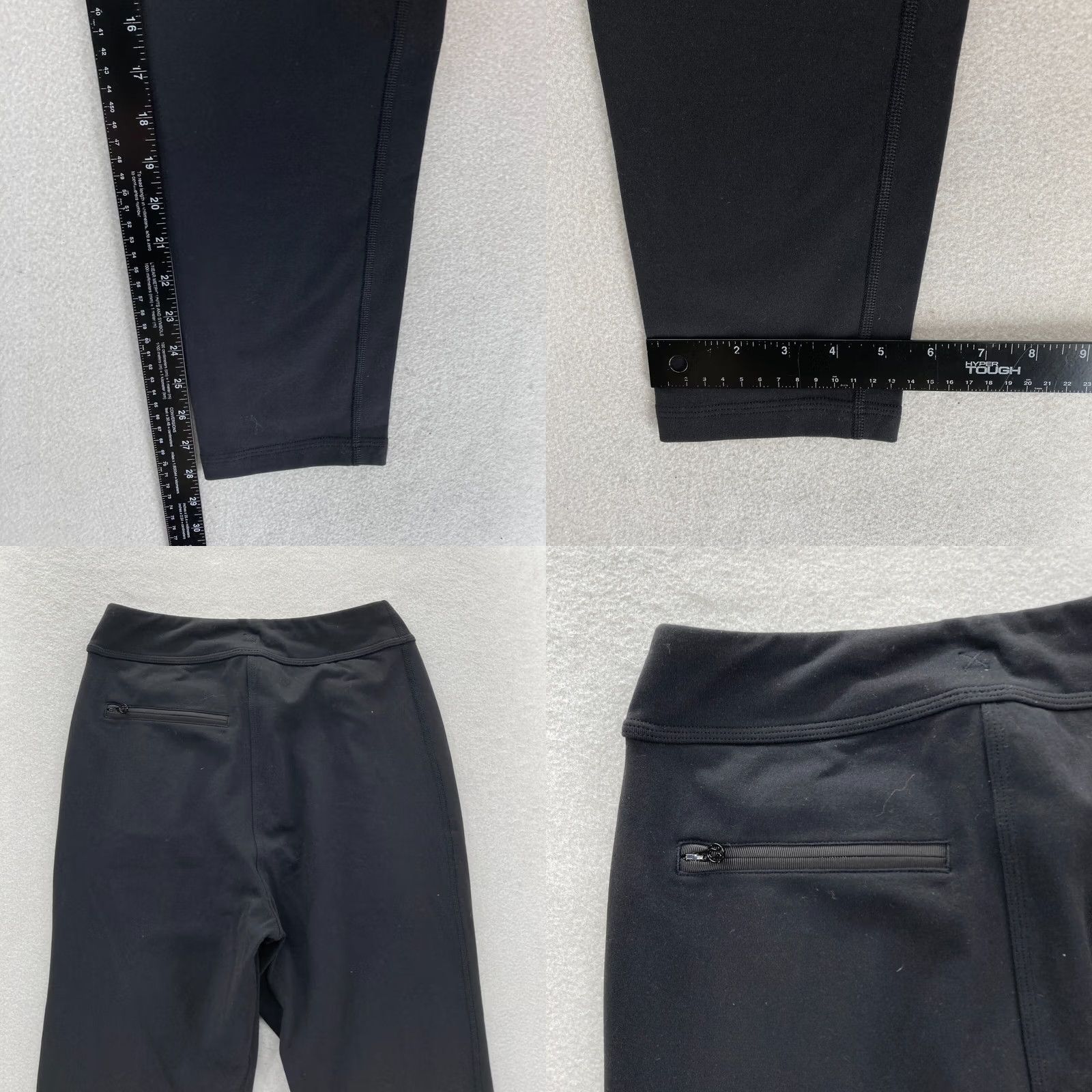 Lululemon Lululemon It’s a Wrap Pant Women's 6 Black Stretch Pull On Skinny Ankle Yoga Gym Size 42" / US 20 - 8 Thumbnail