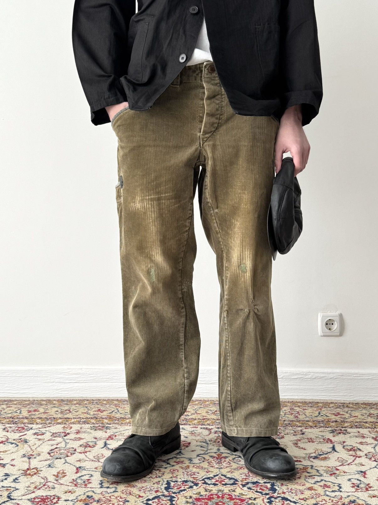 Made In Usa × Vintage 40s/50s Vintage Deponirt Wool Trousers