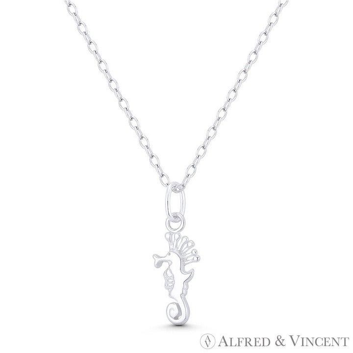 Other Seahorse Sealife Charm Pendant in .925 Sterling Silver Size ONE SIZE - 1 Preview