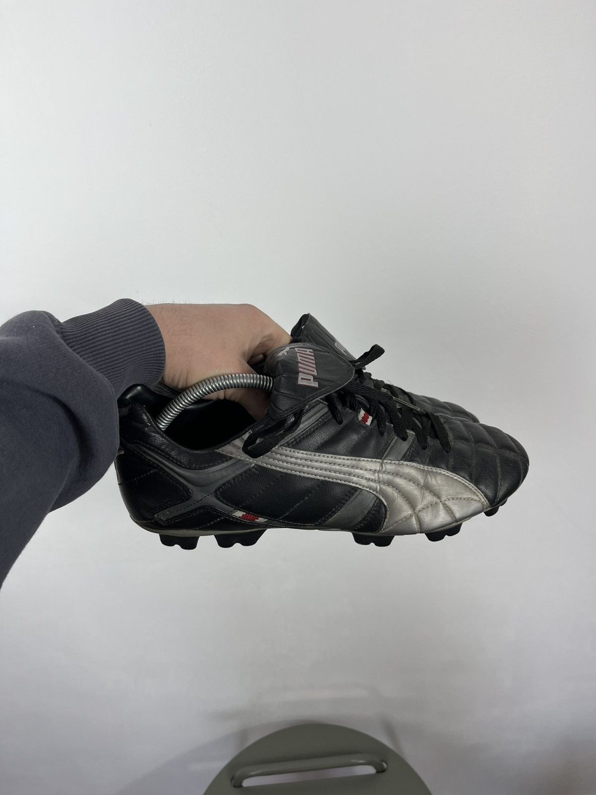 Puma Vintage Puma Soccer Cleats Leather Football Boots 45 US 11.5 Size US 11.5 / EU 44-45 - 14 Thumbnail
