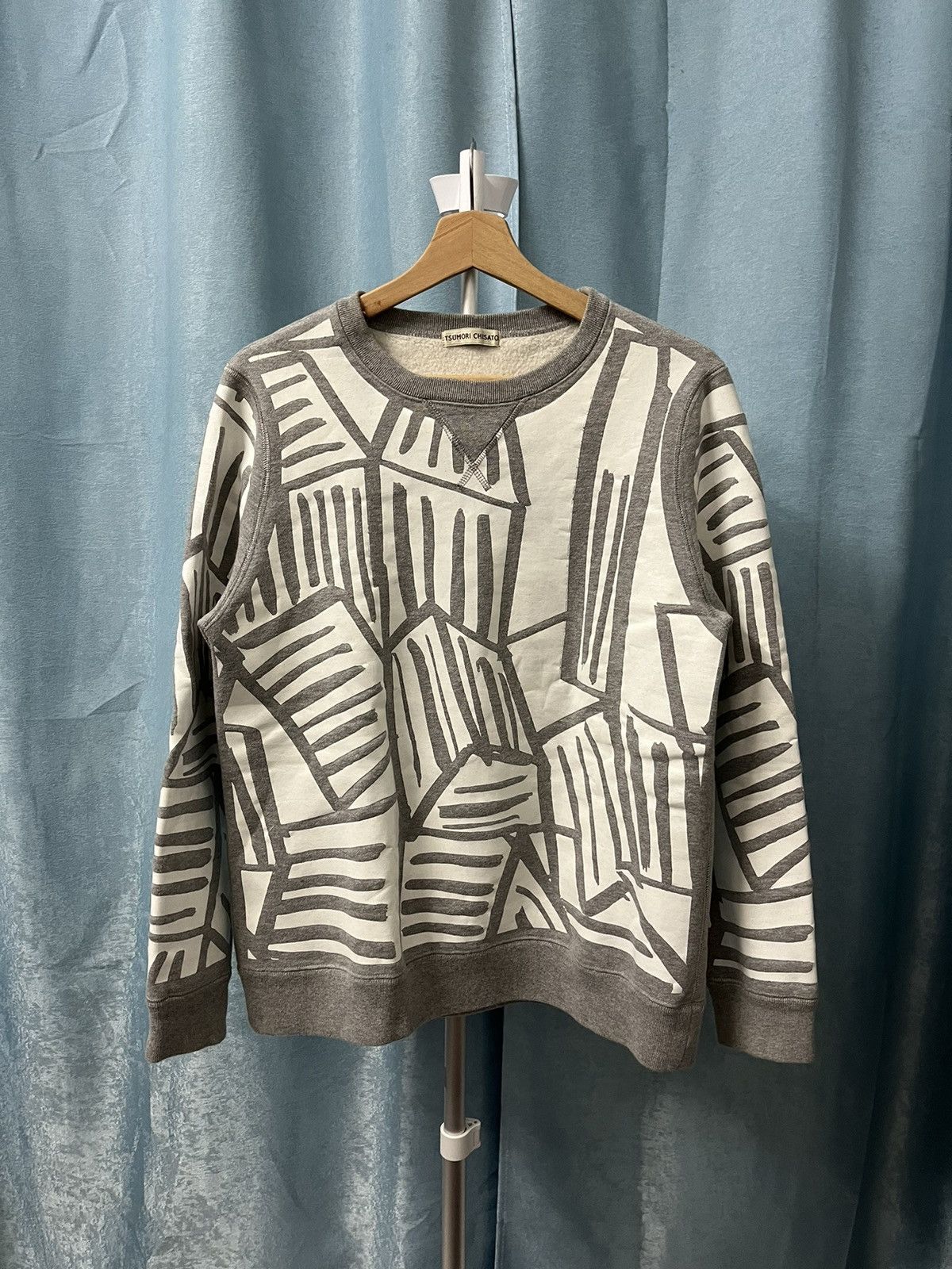Issey Miyake Tsumori Chisato Sweatshirt Full Print Design I.S Undercover Size US S / EU 44-46 / 1 - 1 Thumbnail