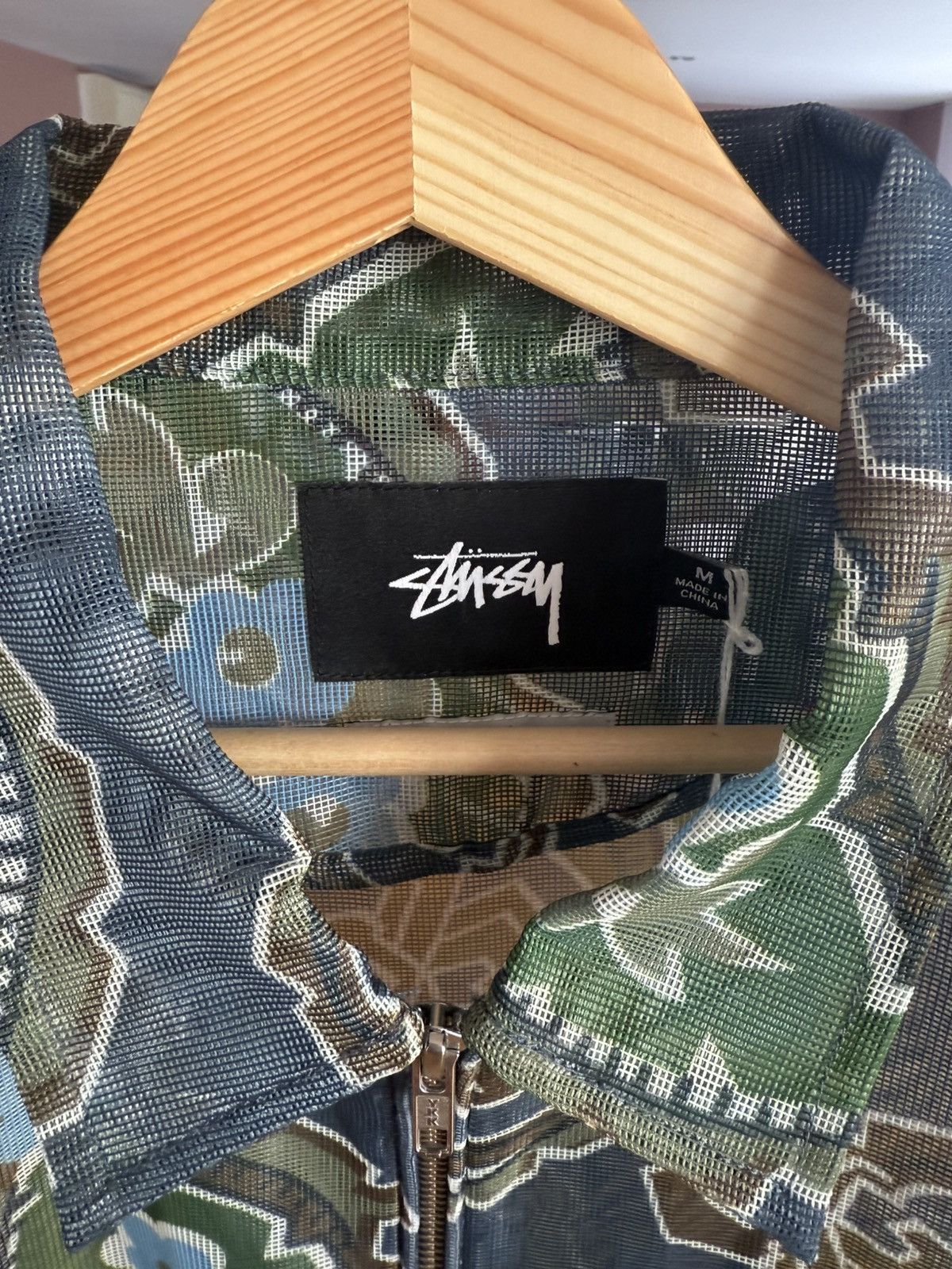 NOMA t.d × Stussy STUSSY x NOMA MESH ZIP JACKET Size US M / EU 48-50 / 2 - 4 Thumbnail
