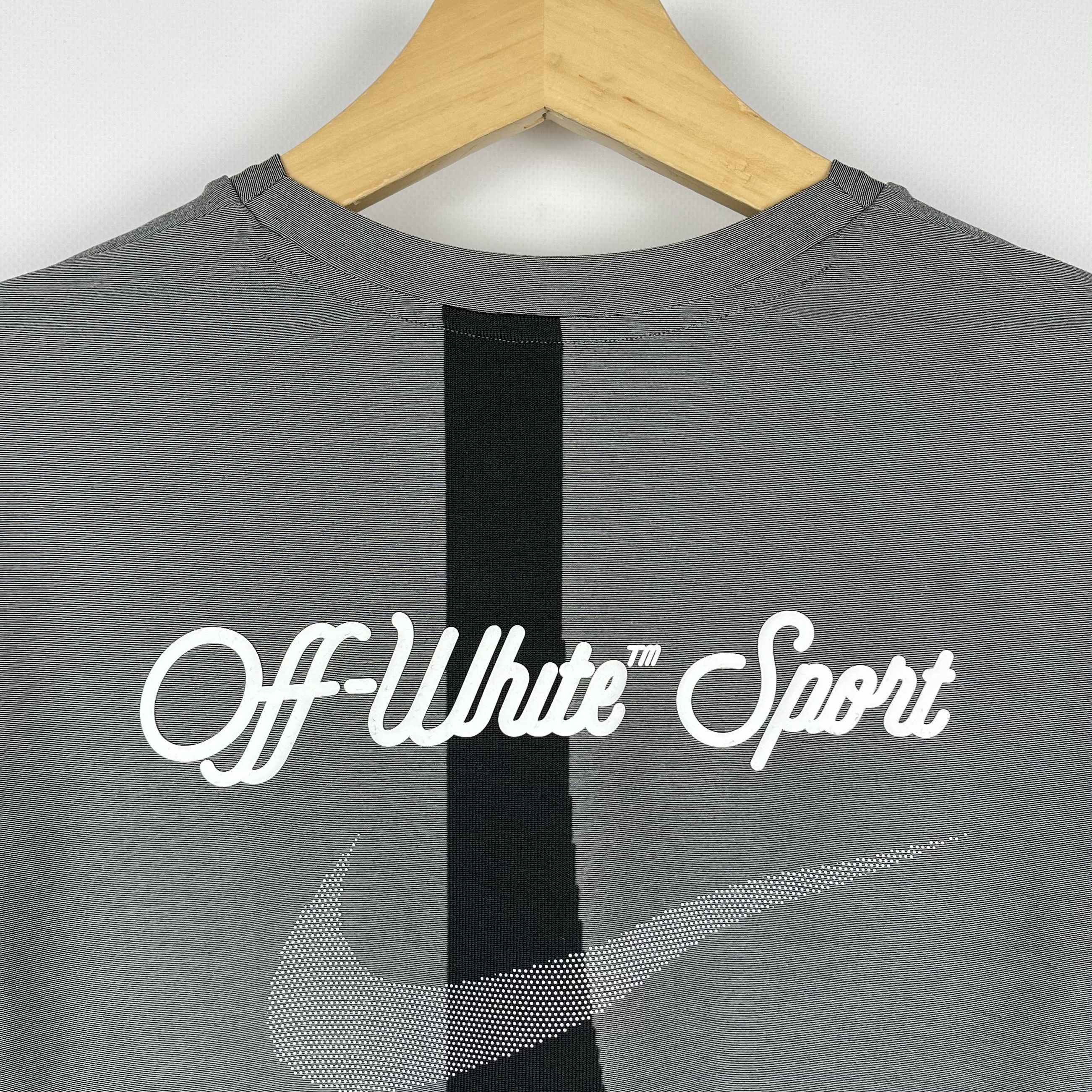 Nike × Off-White Nike X Off White Big Logo Easy Run Top Size XL / US 12-14 / IT 48-50 - 6 Thumbnail