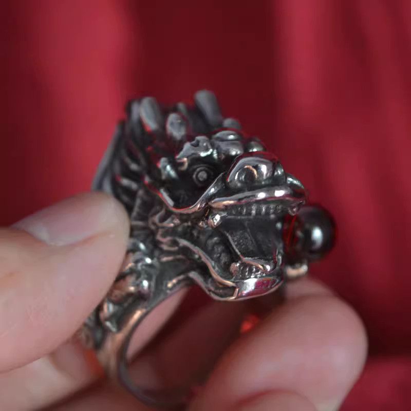 Jewelry Dragon Modern Jewelry Rings Open Chrome Ring (Size 7-13) Size ONE SIZE - 1 Thumbnail