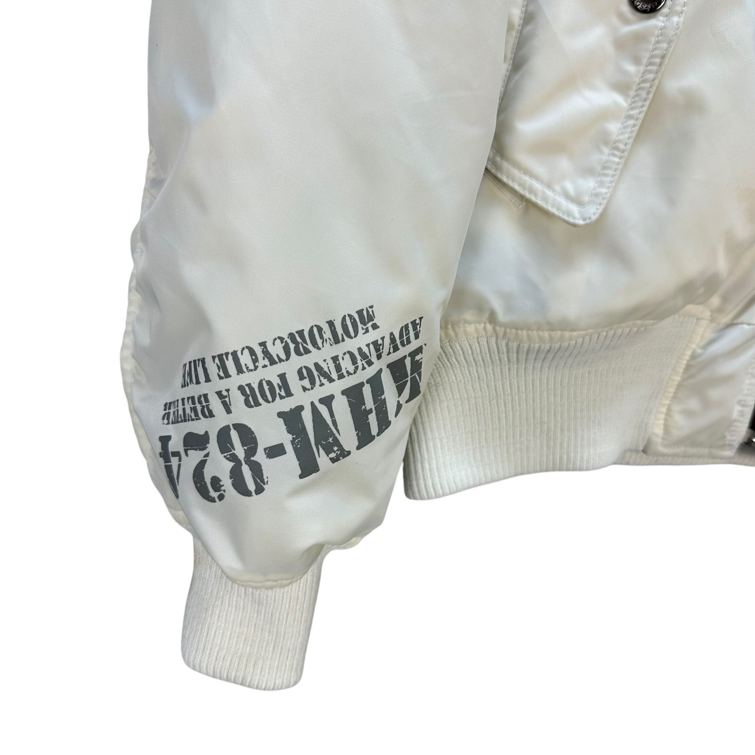 The Simpsons SIMPSON NORTH CAROLINA Big Logo Bomber Jacket #A80-1940 Size US L / EU 52-54 / 3 - 8 Thumbnail
