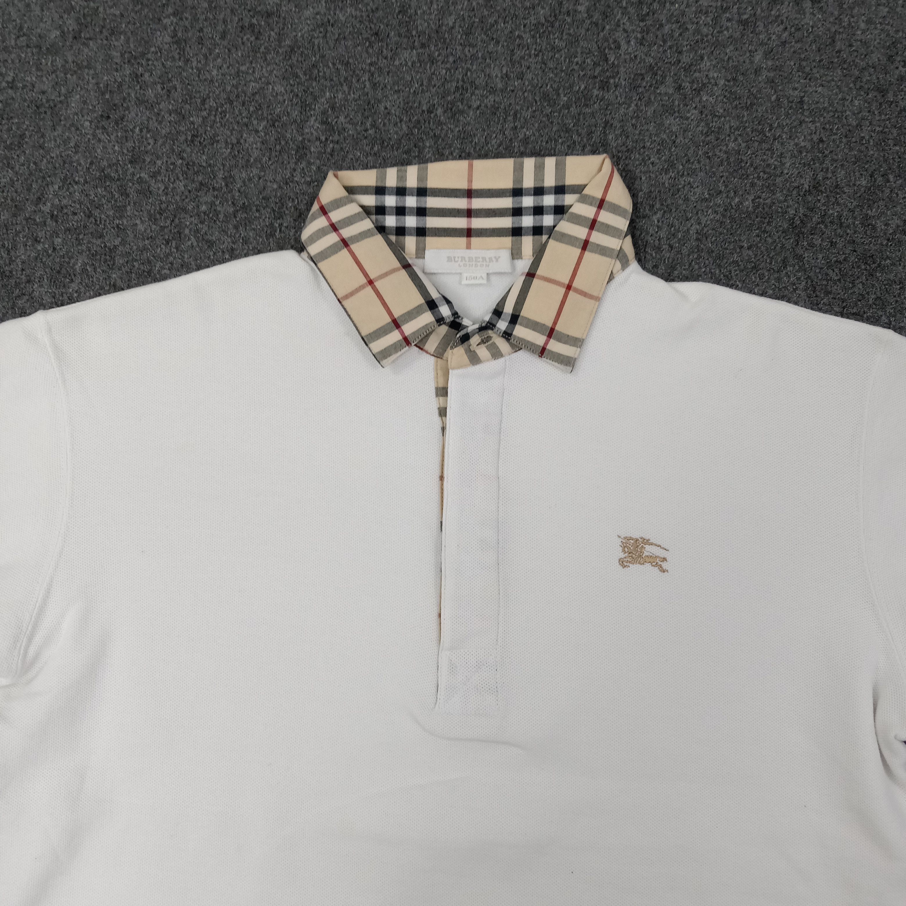 Burberry Burberry London Nova Check Designer Polos C249N49 Size M / US 6-8 / IT 42-44 - 2 Thumbnail