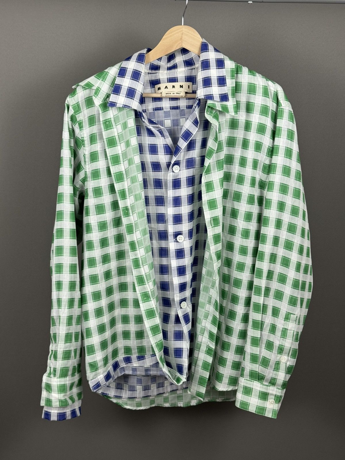 MARNI Double - Layer Shirt Size : 48 Made In Italy