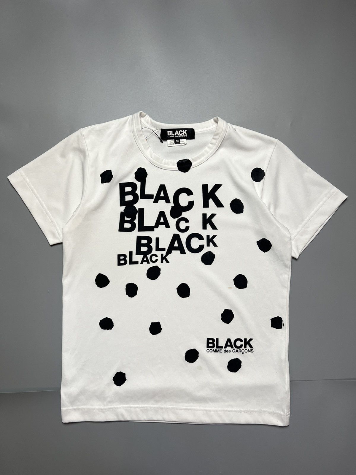Comme des Garcons × Comme des Garcons Black × Vintage 2009' Black Comme Des Garcons Painter Tshirts Size US M / EU 48-50 / 2 - 1 Thumbnail