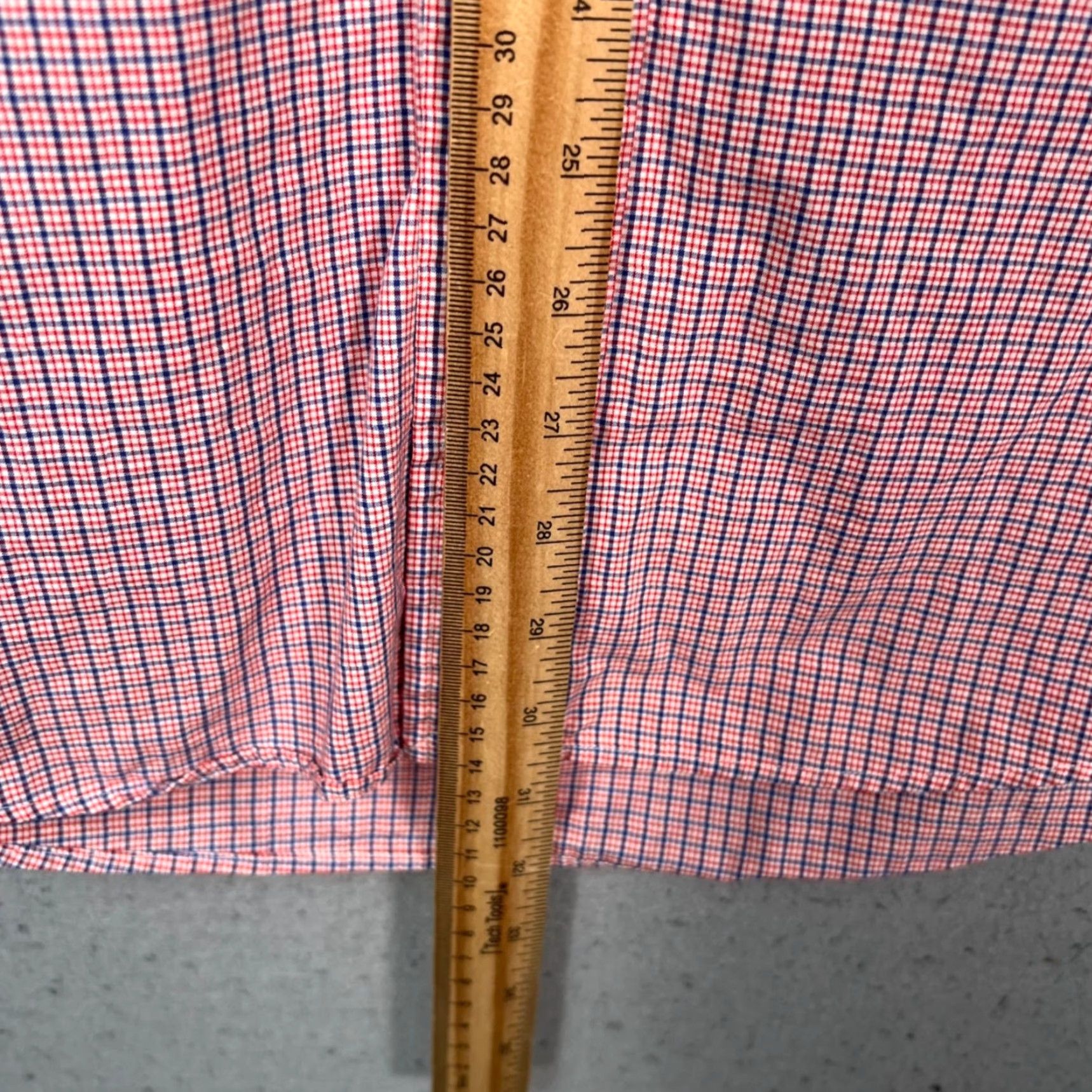 Ralph Lauren Ralph Lauren Mens Button-Up Shirt Plaid Red Blue Checkered Classic Fit 16 34/35 34/ Regular Collar Down Long Sleeve Vintage No N/A Size US S / EU 44-46 / 1 - 7 Thumbnail