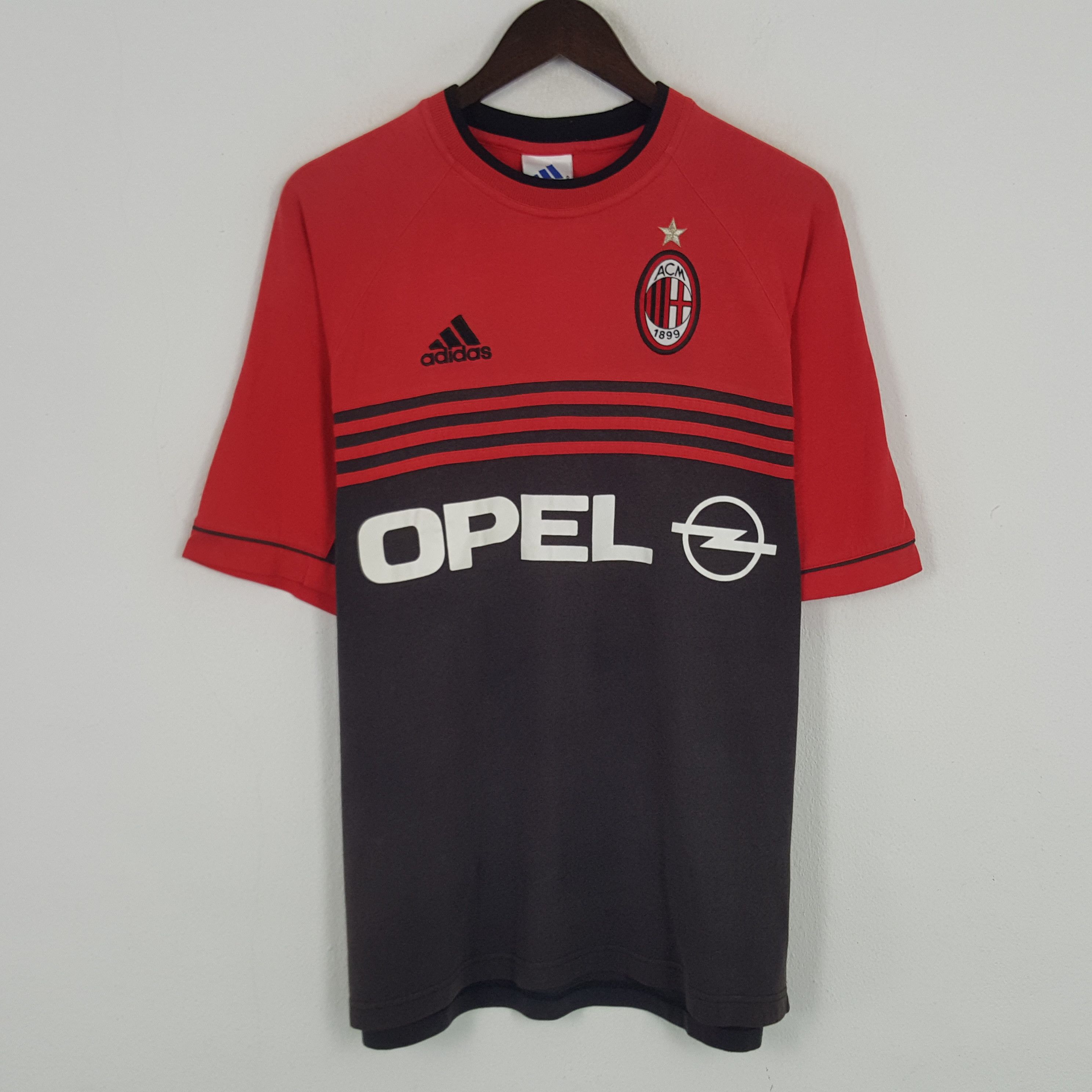 Adidas × Vintage Vintage AC MILAN Adidas Sport T-shirt Size US XL / EU 56 / 4 - 3 Thumbnail