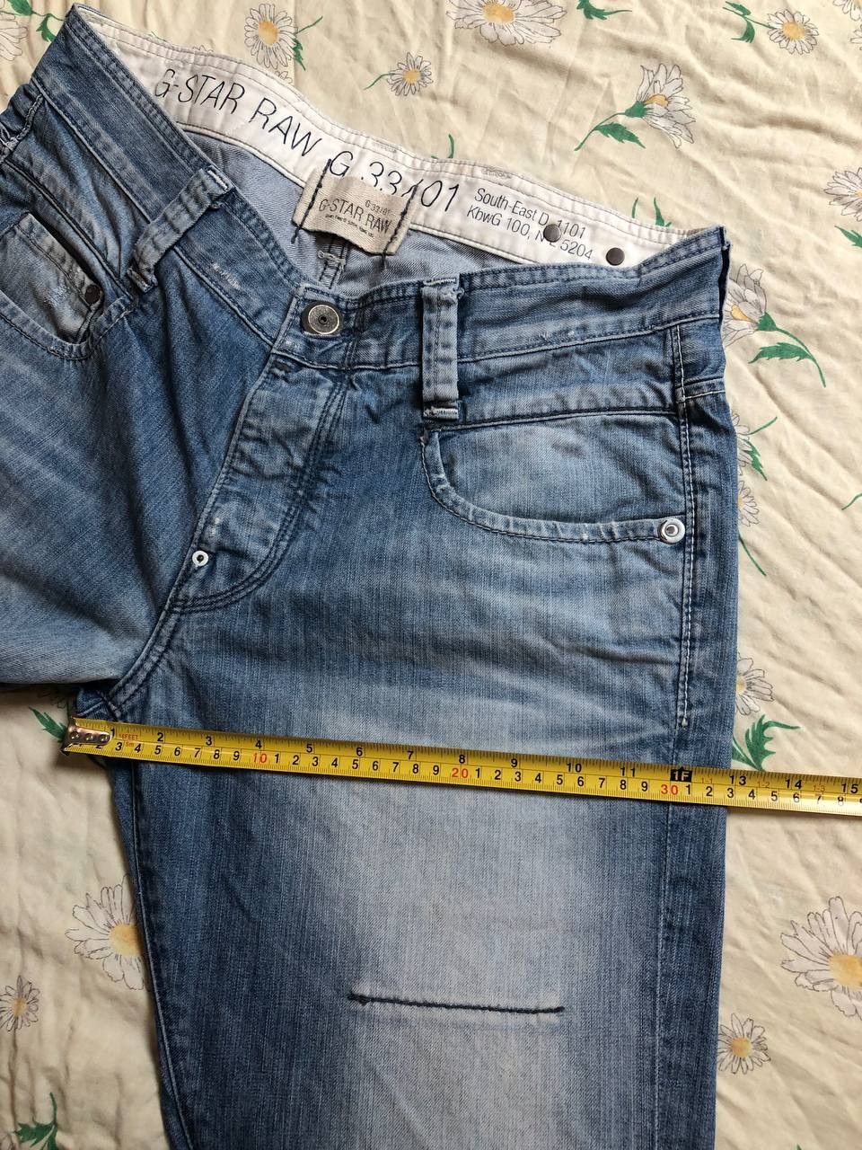 G-Star Vintage G-Star Raw jeans blue Y2K streetwear Size US 34 / EU 50 - 8 Thumbnail