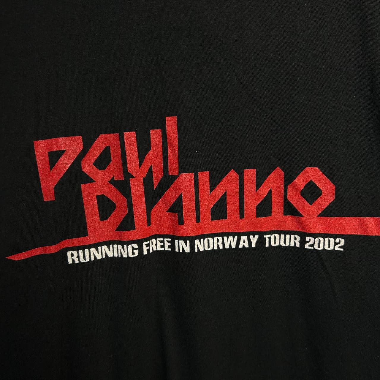Band Tees Vintage Paul Dianno Iron Maiden 2002 tour rock band tee Size US L / EU 52-54 / 3 - 3 Thumbnail