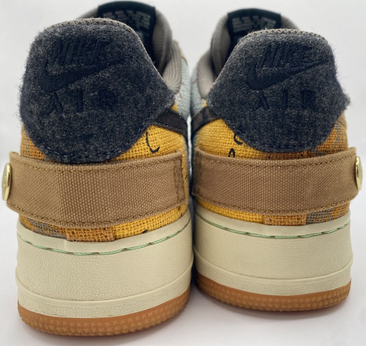 Nike × Travis Scott Nike Air Force 1 Low Travis Scott Cactus Jack Size US 11.5 / EU 44-45 - 5 Thumbnail