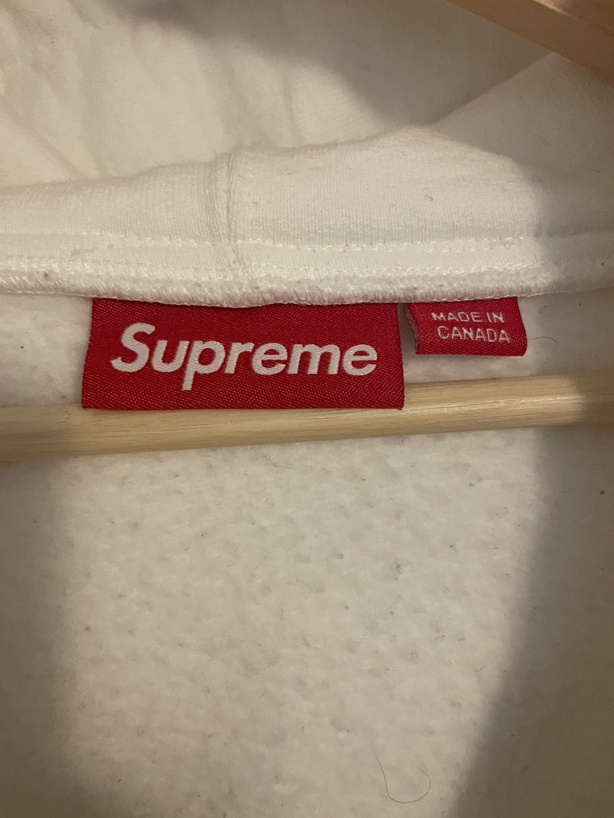 Supreme Supreme S Logo Zip Up XL White Size US XL / EU 56 / 4 - 4 Thumbnail