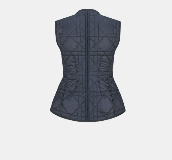 Dior o1w1db10225 324S77 Two-in-One Belted Jacket in Deep Blue Size S / US 4 / IT 40 - 5 Thumbnail