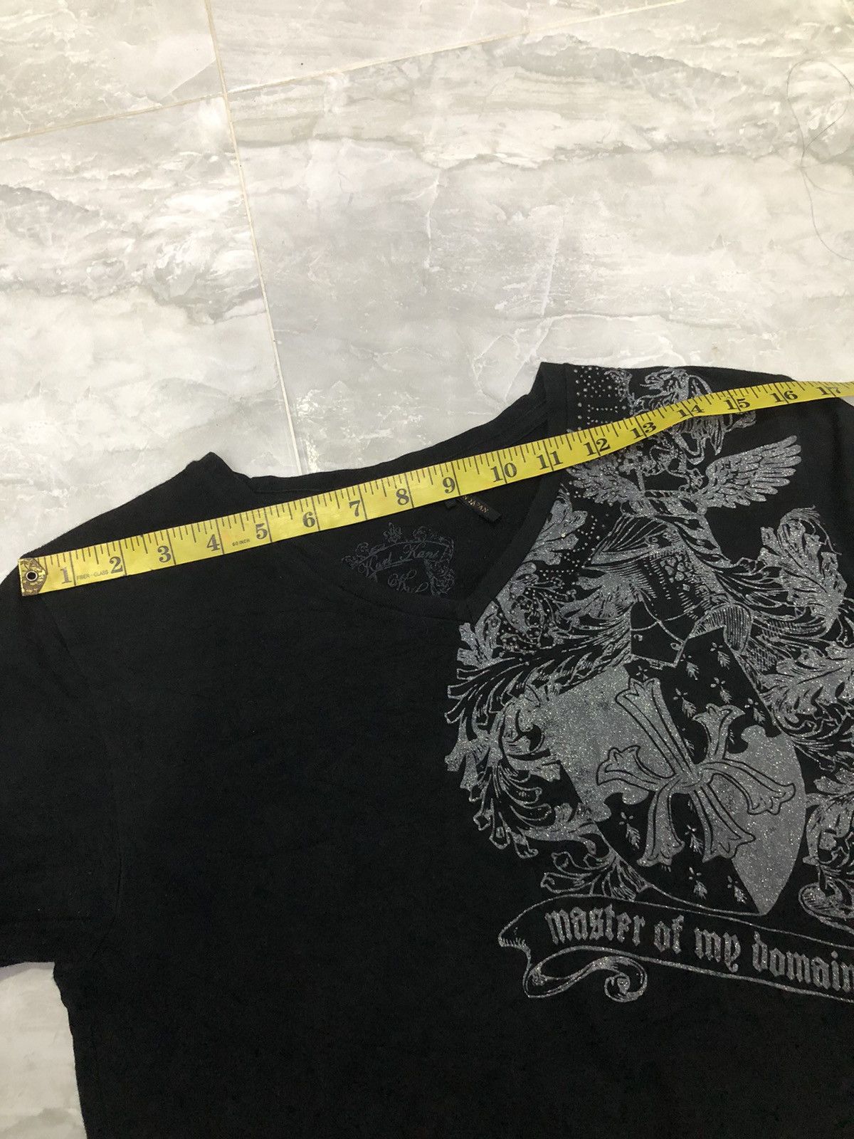 Karl Kani Karl Kani Japan Master of My Domain Rhinestone Long Sleeve Size S / US 4 / IT 40 - 16 Thumbnail