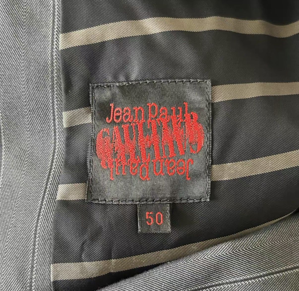 Jean Paul Gaultier Jean Paul Gaultier Blazer with Cloth Covered Buttons K4 Size US M / EU 48-50 / 2 - 7 Thumbnail
