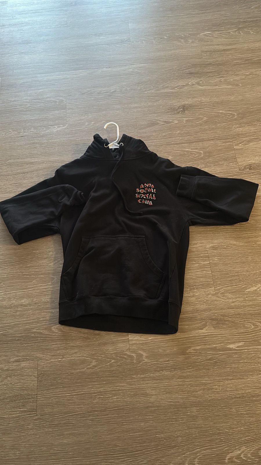 Anti Social Social Club Anti social club flower designed hoodie Size US M / EU 48-50 / 2 - 2 Thumbnail