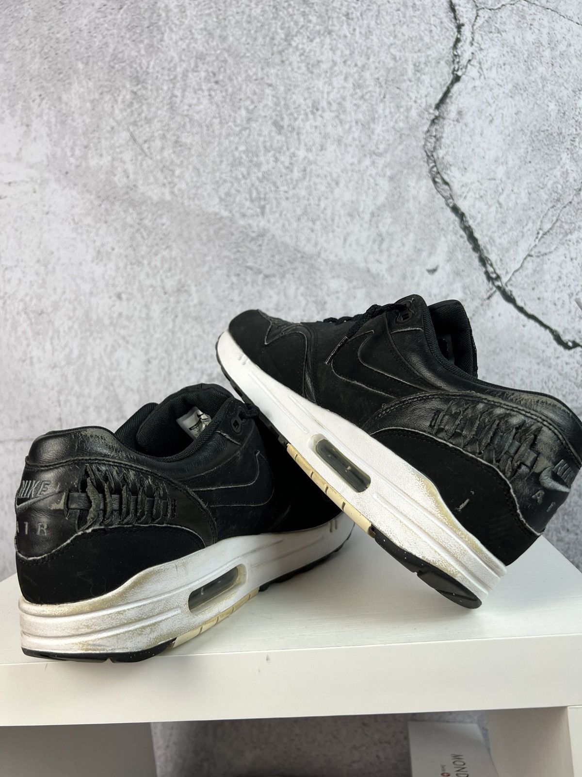 Nike Nike Air Max 1 Woven 'White Black' mans Sneakers Size 10 Size US 10 / EU 43 - 8 Thumbnail