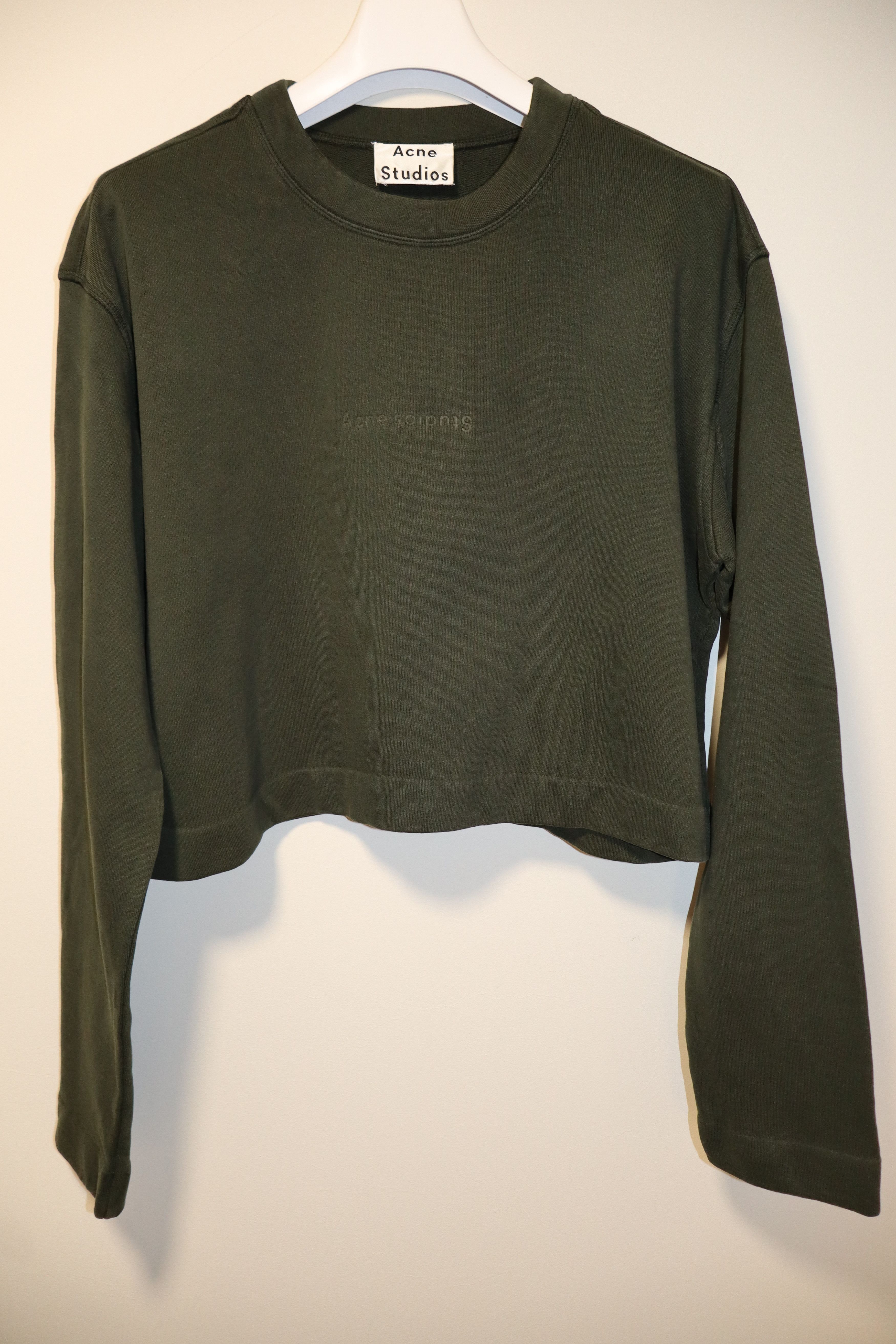 Acne Studios Odice emboss sweatshirt Size S / US 4 / IT 40 - 1 Thumbnail