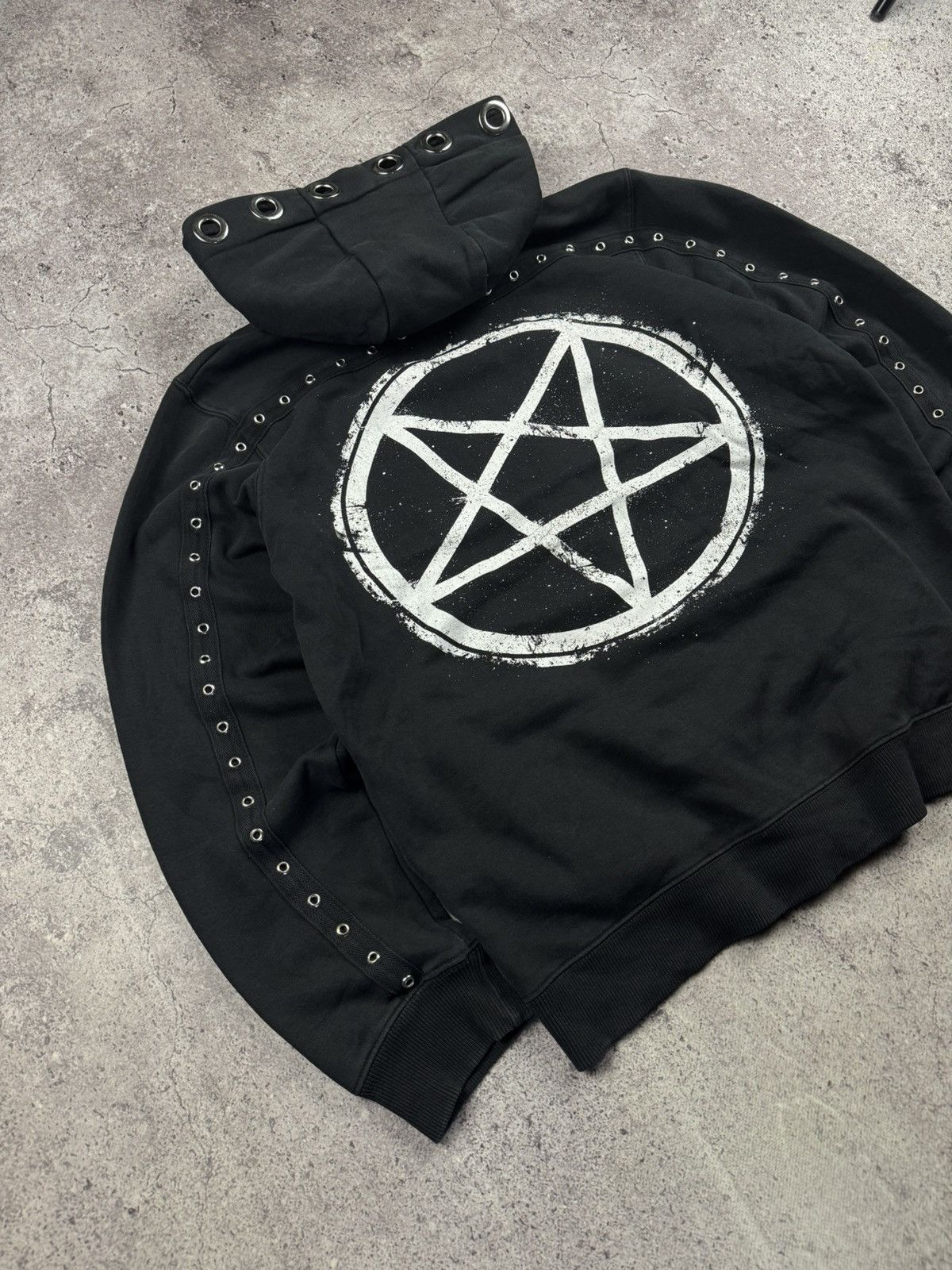 Japanese Brand Gothicana zip hoodie streetwear Tripp nyc style dark gothic Size US S / EU 44-46 / 1 - 2 Thumbnail