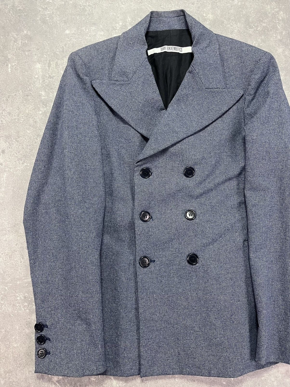 Dirk Bikkembergs Dirk Bikkembergs Double Breasted Coat Jacket 50 Size US M / EU 48-50 / 2 - 3 Thumbnail
