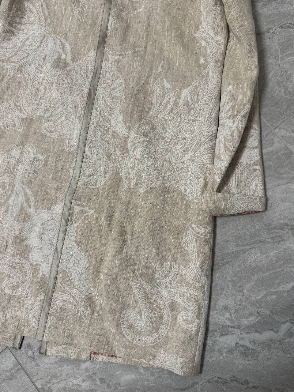Etro Etro Linen Coat Size S / US 4 / IT 40 - 13 Thumbnail