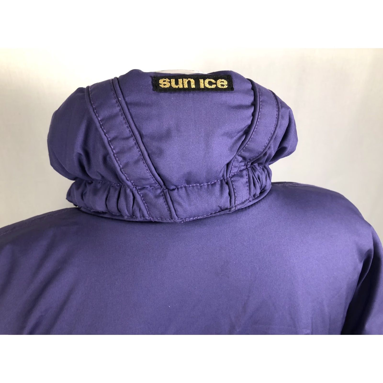 Vintage VINTAGE Sunice 1989 Purple Womens Ski Jacket Coat Hooded Thermore 12 Ski Snowboard Size XL / US 12-14 / IT 48-50 - 6 Thumbnail