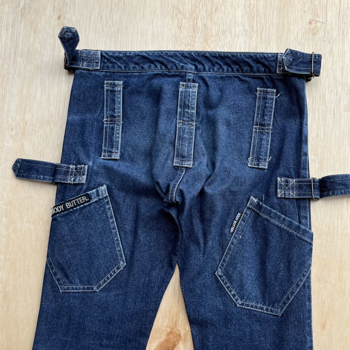 Japanese Brand BODY BUTTER JEAN BONDAGE PUNK VINTAGE Y2K LIKE SEDITIONARIES Size 30" / US 8 / IT 44 - 6 Thumbnail