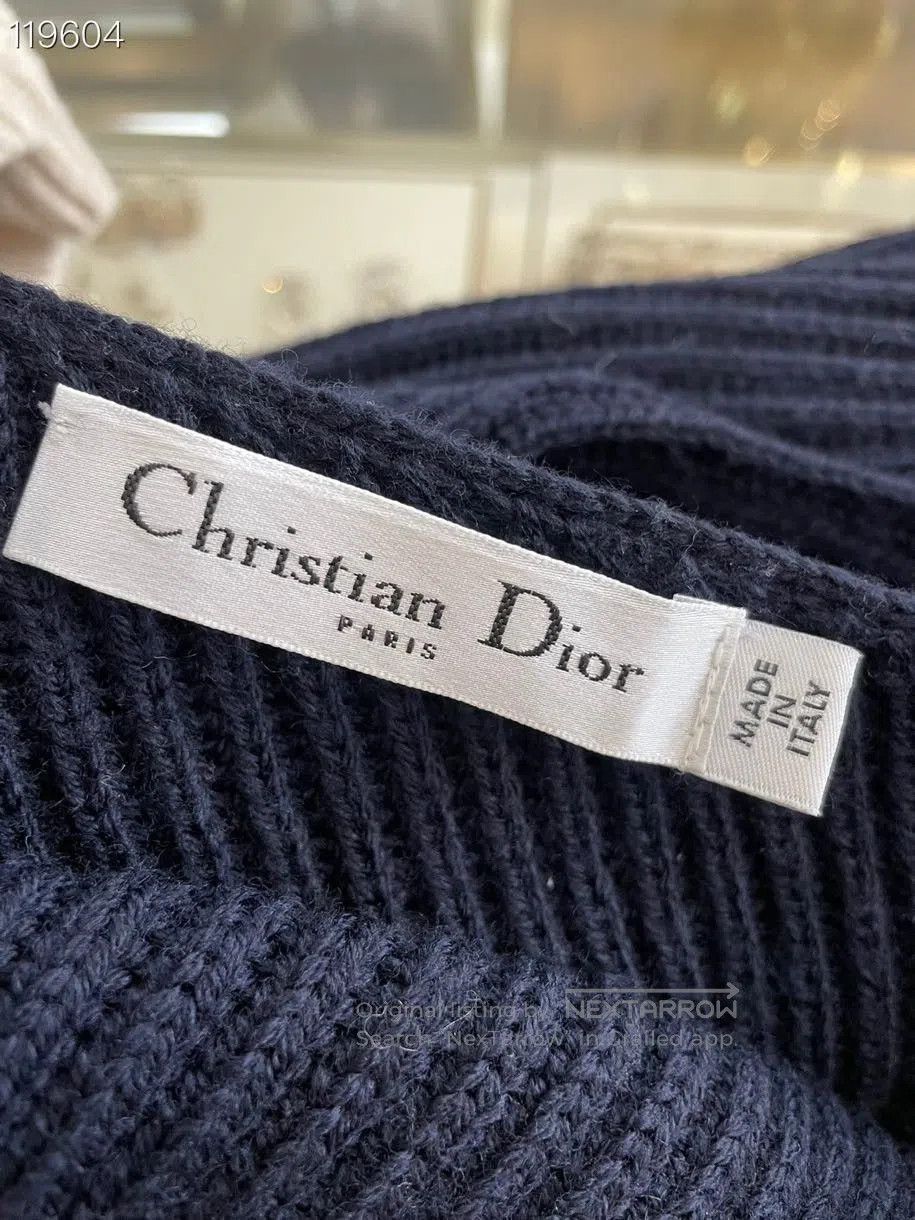 Dior Dior Irregular Back Knit Sweater. Size M / US 6-8 / IT 42-44 - 3 Thumbnail