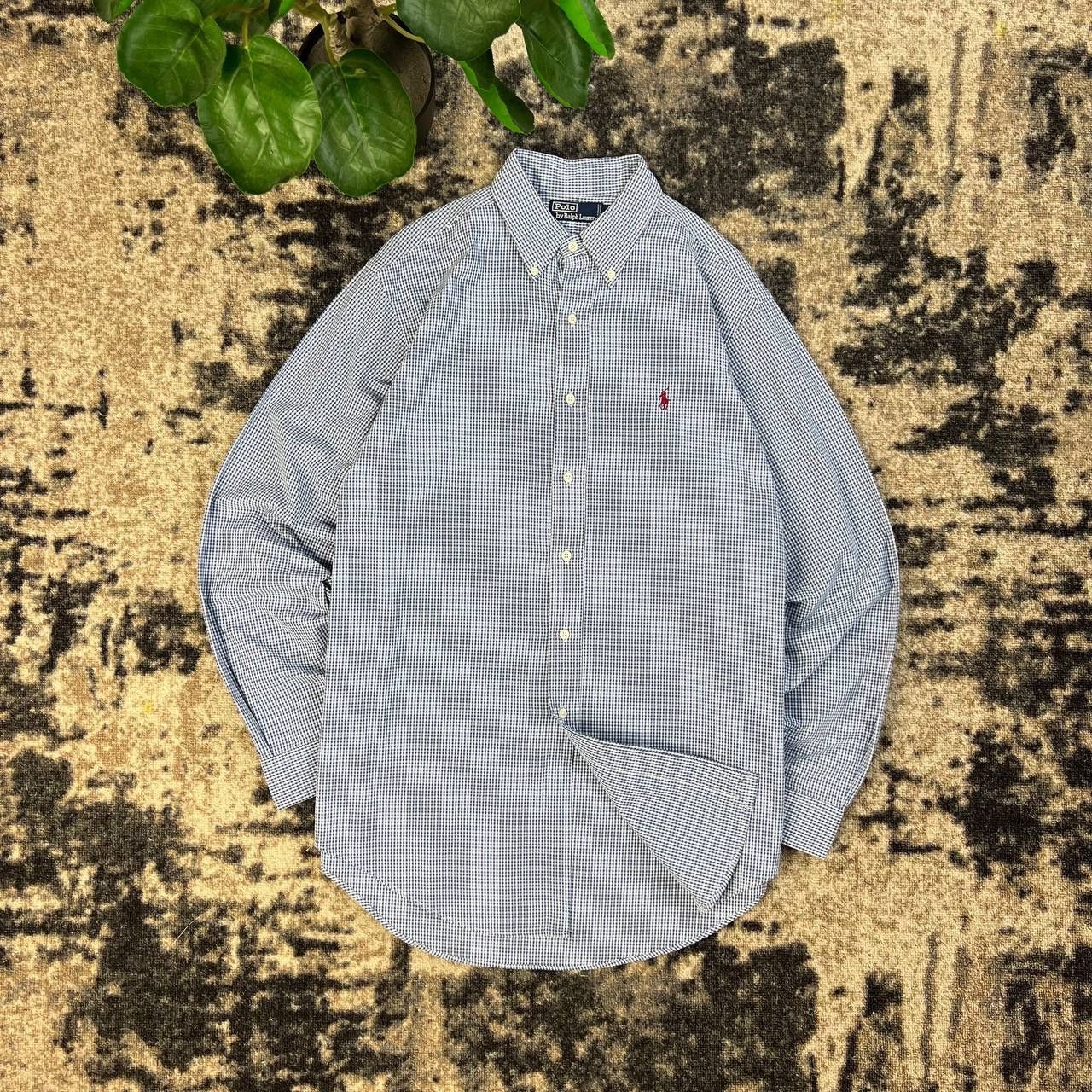 Polo Ralph Lauren Polo Ralph Lauren Vintage Luxury Button Up Checkered Shirt Size US L / EU 52-54 / 3 - 1 Thumbnail