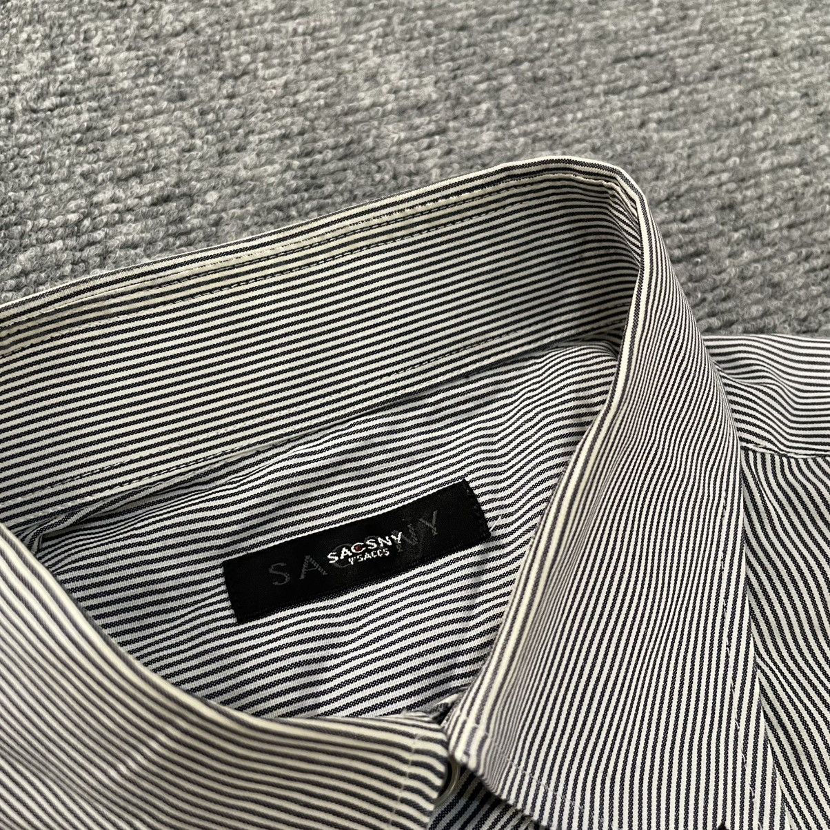 Yohji Yamamoto Yohji Yamamoto Y’saccs Sacsny Button Up Shirt Size US L / EU 52-54 / 3 - 3 Thumbnail
