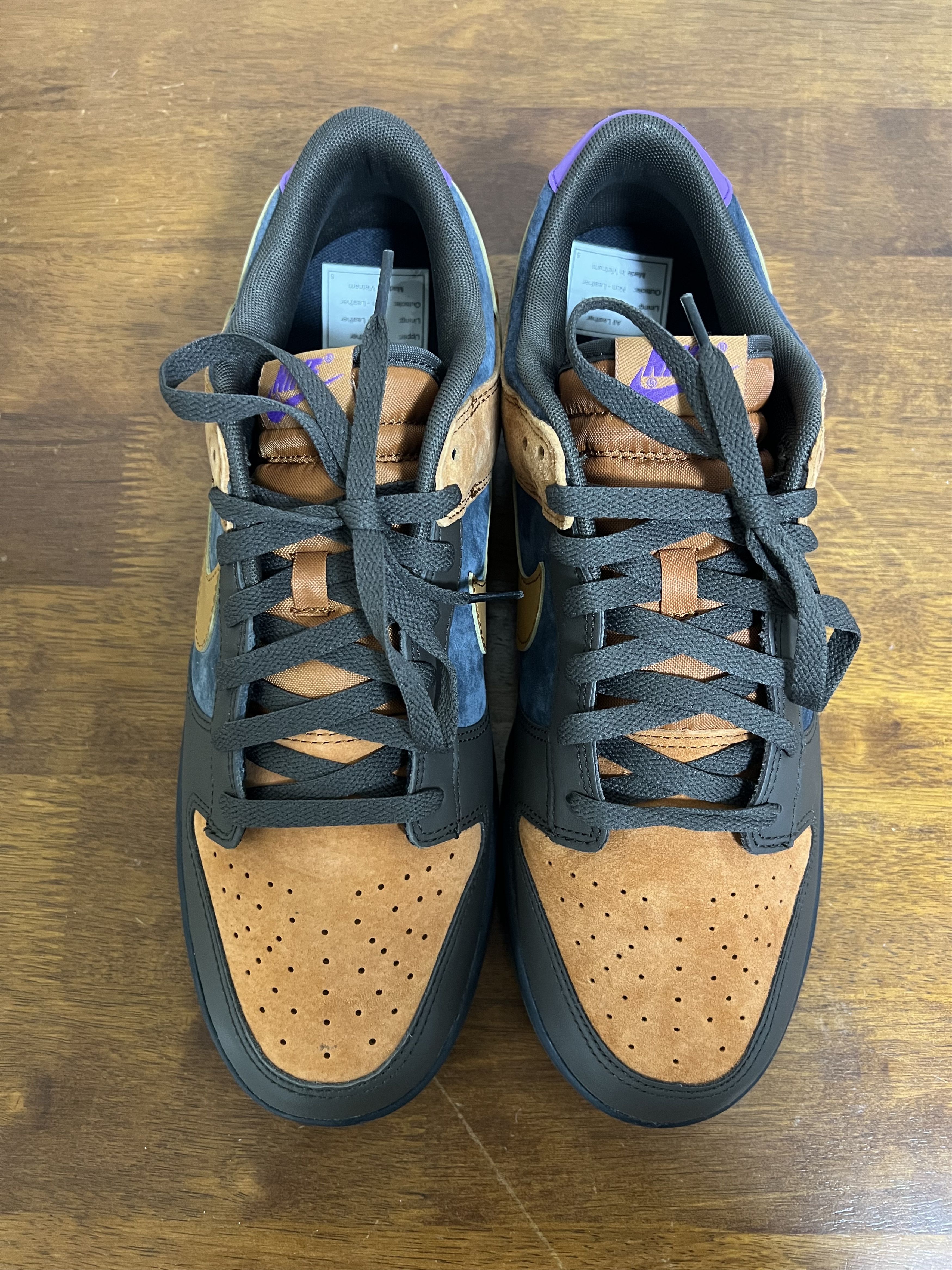 Nike 💚 2022 Nike Dunk Low Retro PRM Off Noir/Cider US 12.5 NEW Size US 12.5 / EU 45-46 - 9 Thumbnail