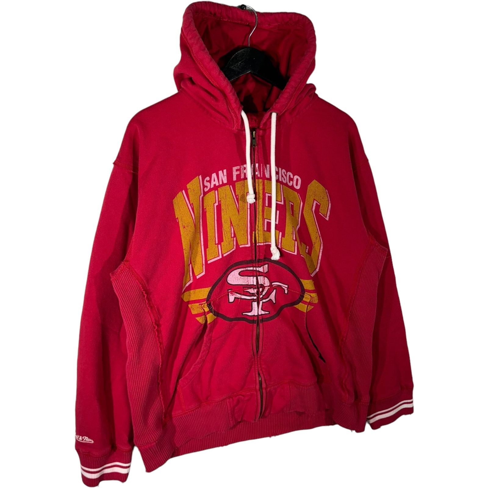 Mitchell & Ness Mitchell & Ness San Francisco 49ers NFL Full Zip Hoodie Size US XXL / EU 58 / 5 - 4 Thumbnail