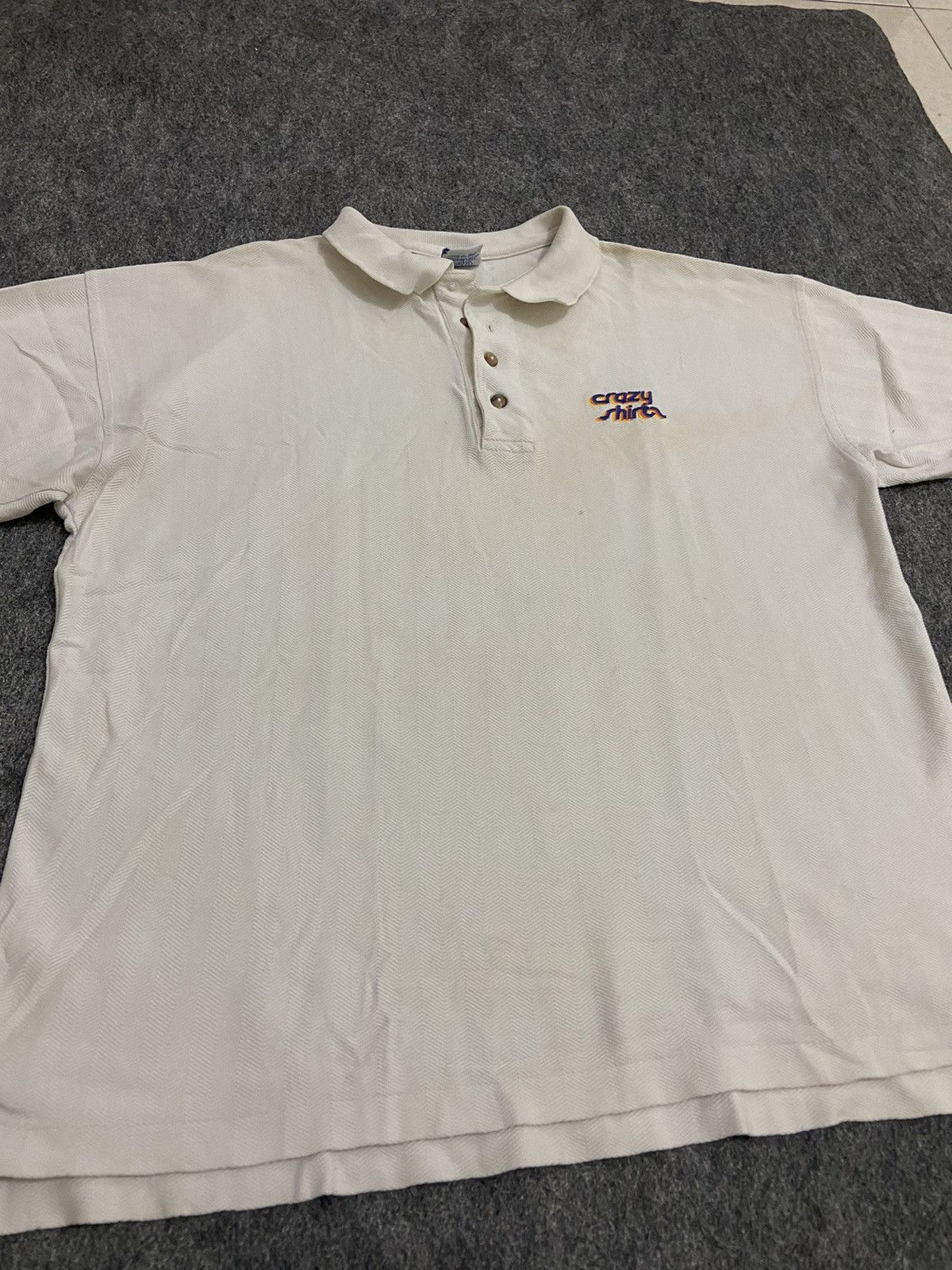Vintage Vintage crazy shirt polo shirt Size US M / EU 48-50 / 2 - 2 Thumbnail