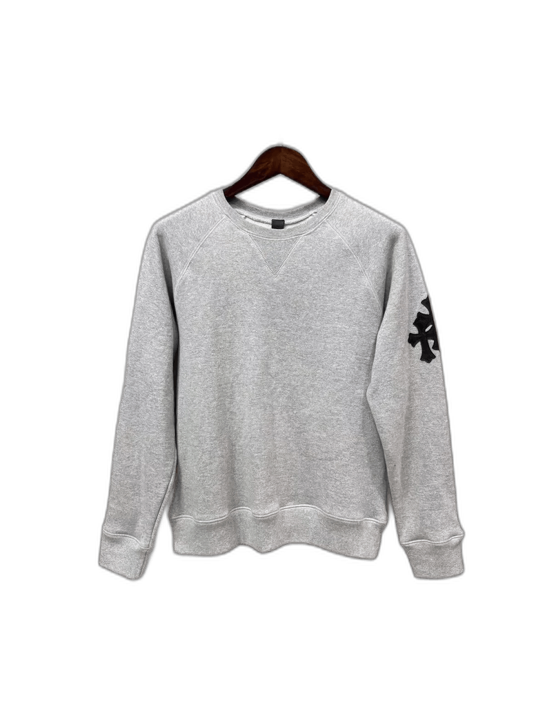 Chrome Hearts Chrome Hearts Gray Cross Sweatshirt-yf Size US S / EU 44-46 / 1 - 1 Thumbnail