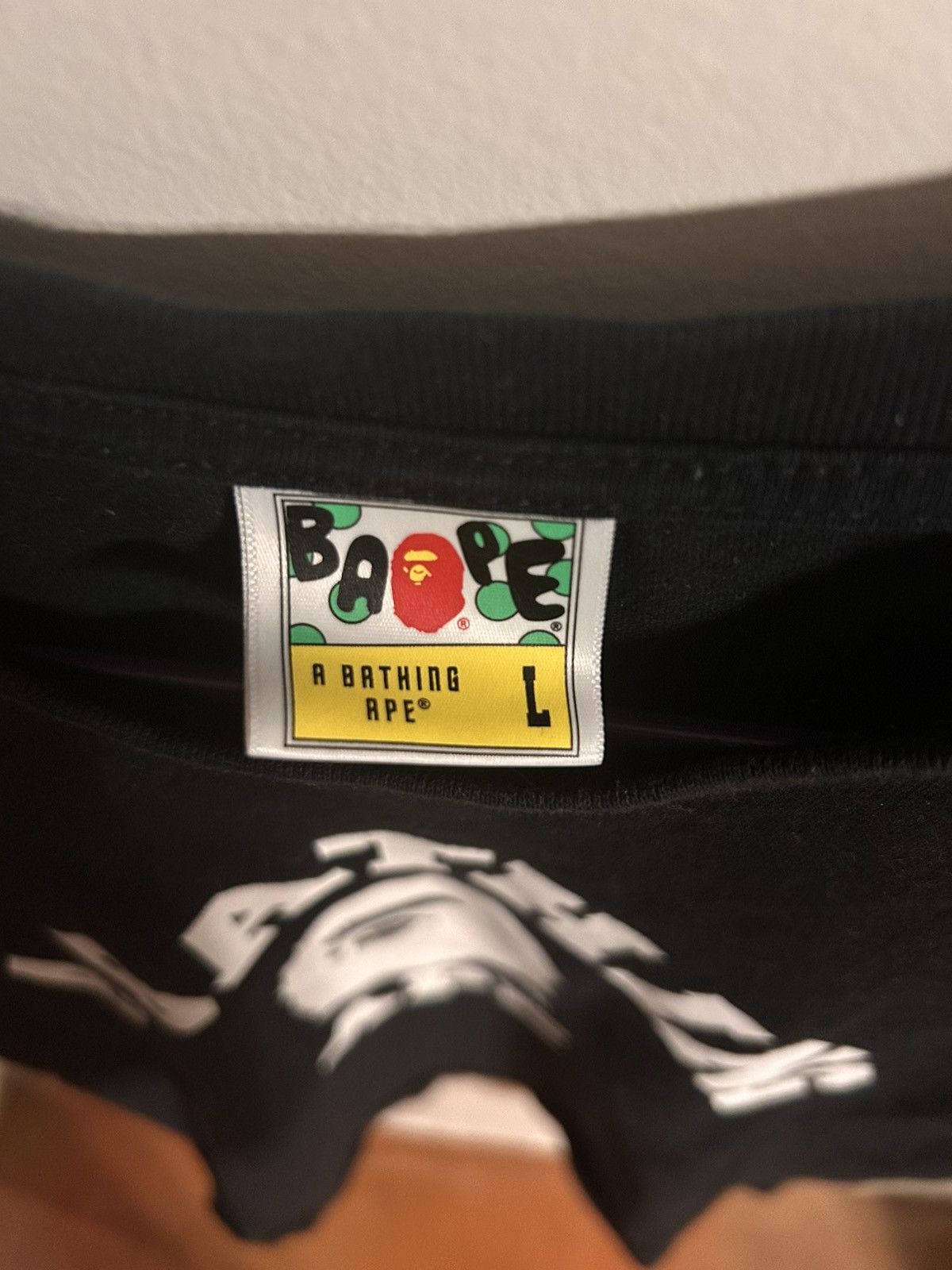 Bape College Tee Size US L / EU 52-54 / 3 - 3 Thumbnail
