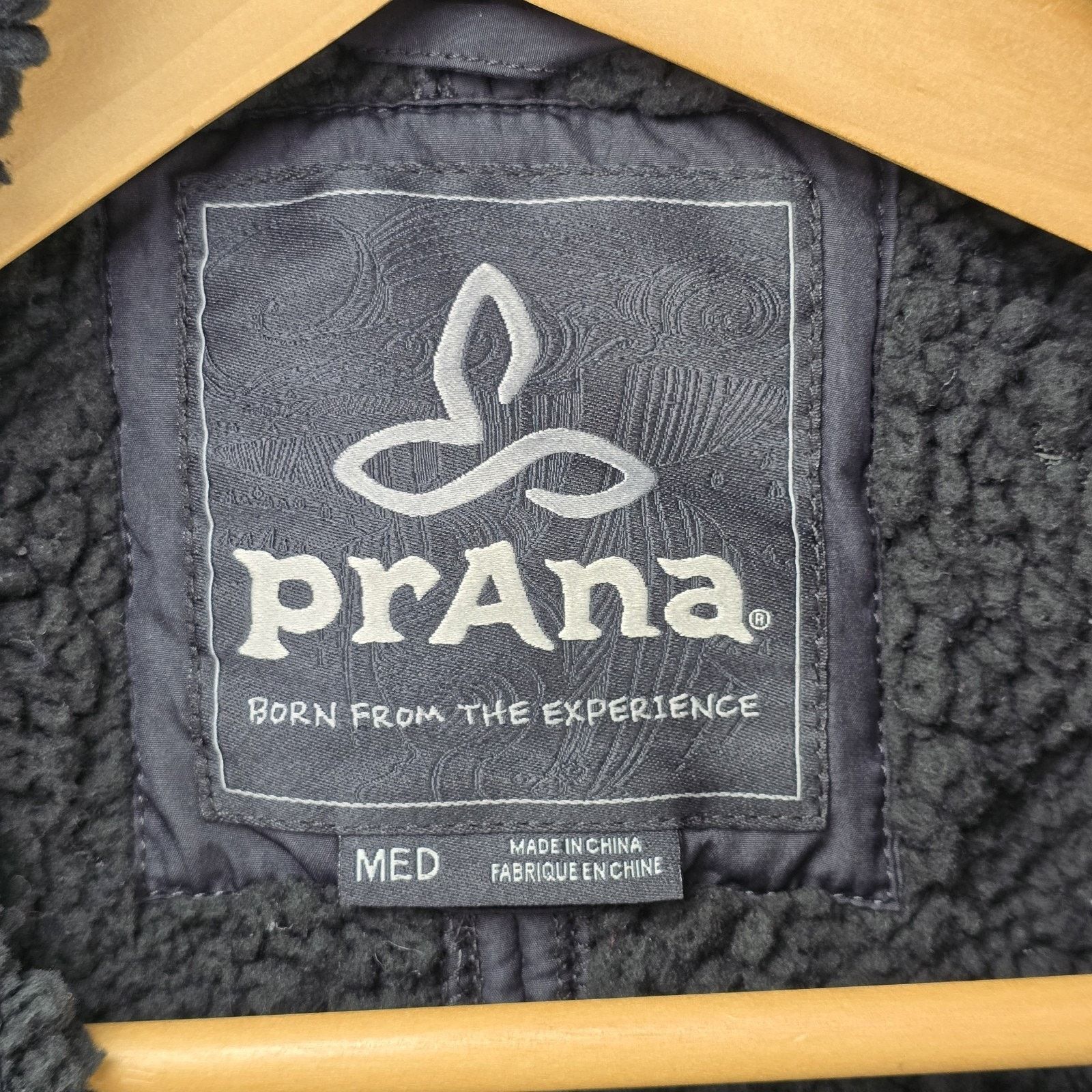 Prana prAna Elsa Jacket Medium Quilted Puffer Sherpa Lined 1/2 Zip Size M / US 6-8 / IT 42-44 - 5 Thumbnail