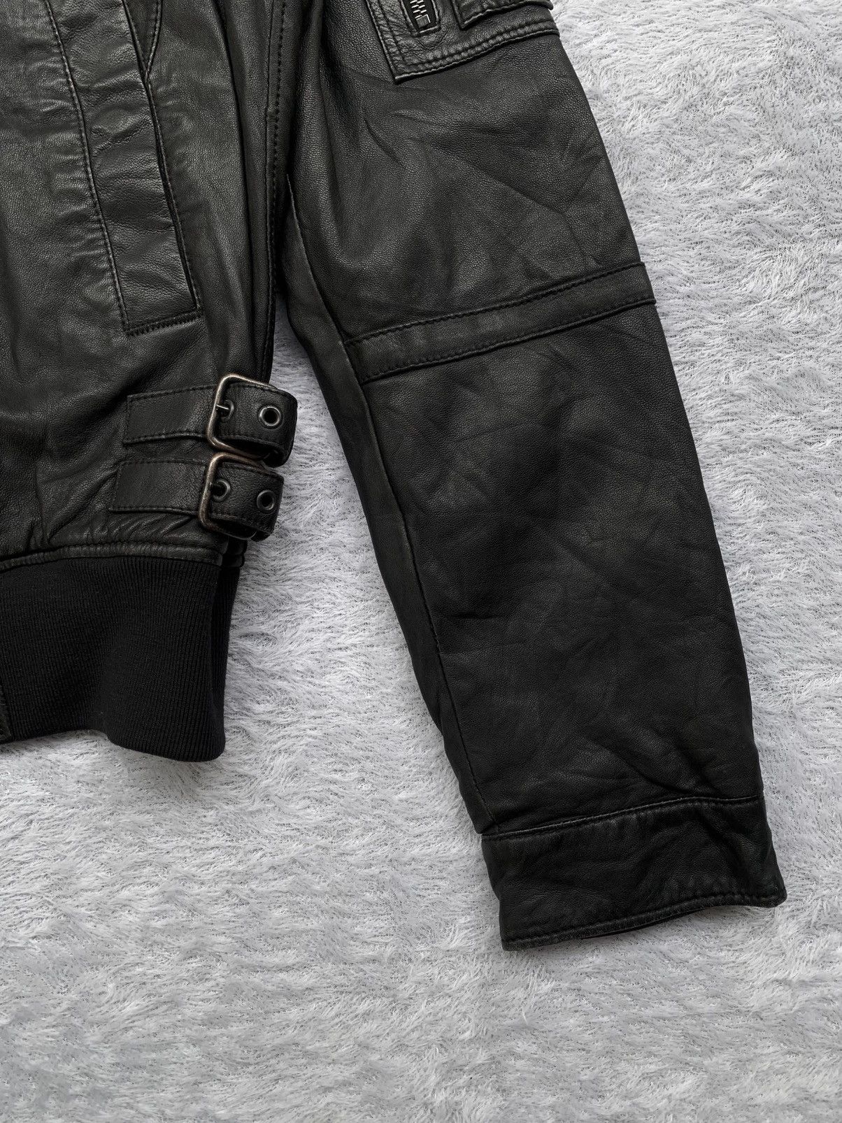 Neil Barrett Laced up military leather jacket Size US M / EU 48-50 / 2 - 10 Thumbnail
