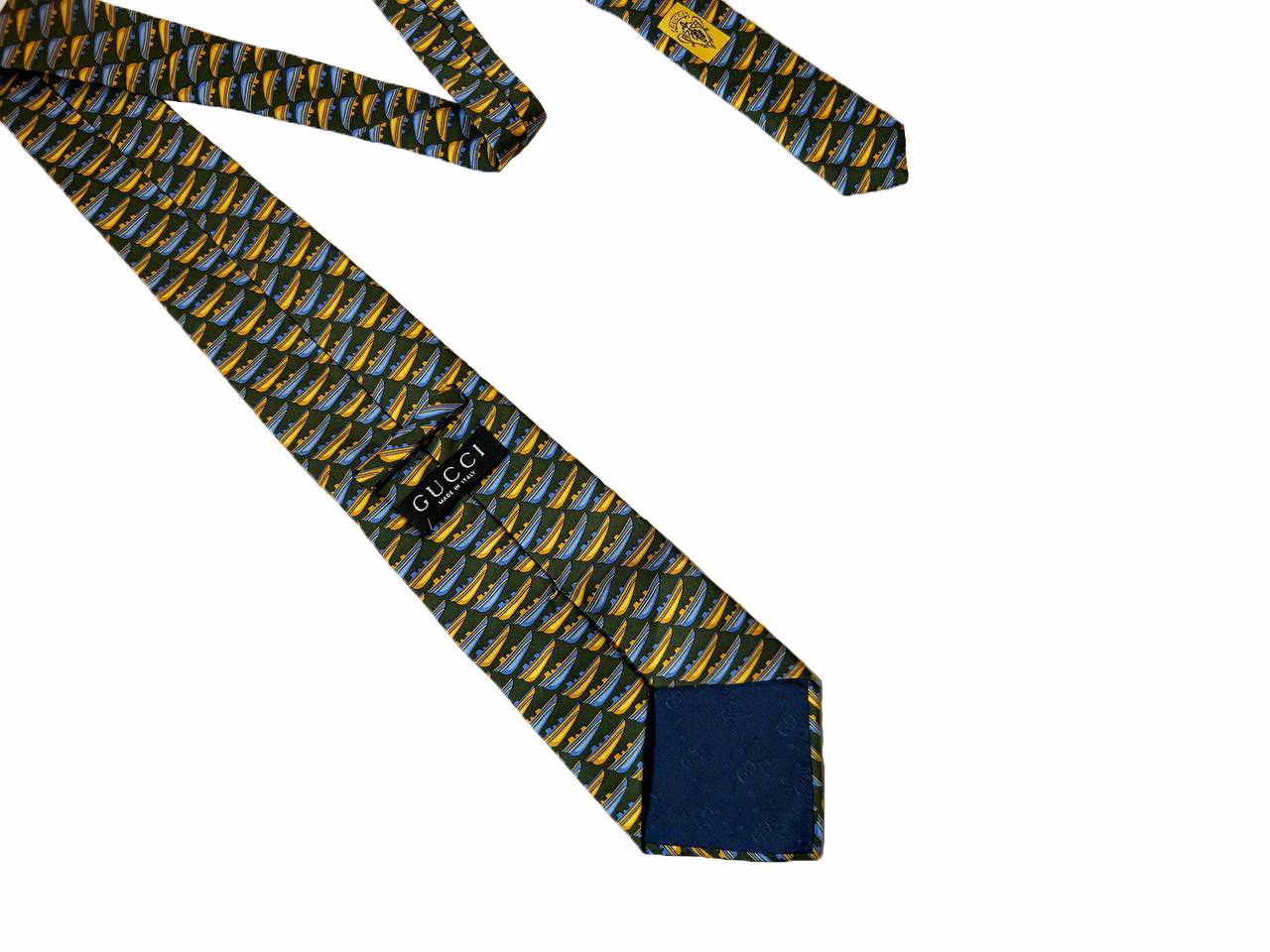Gucci Silk vintage Gucci tie Size ONE SIZE - 1 Thumbnail